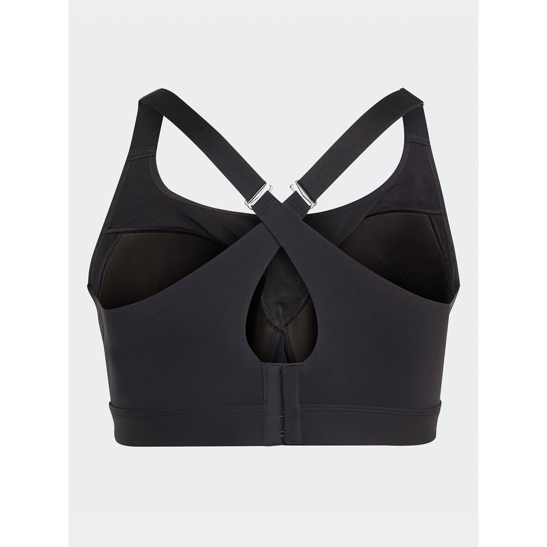 adidas Sportovní podprsenka Tailored Impact Luxe Training High-Support Bra (Plus Size) HS7263 Černá - Pepit.cz