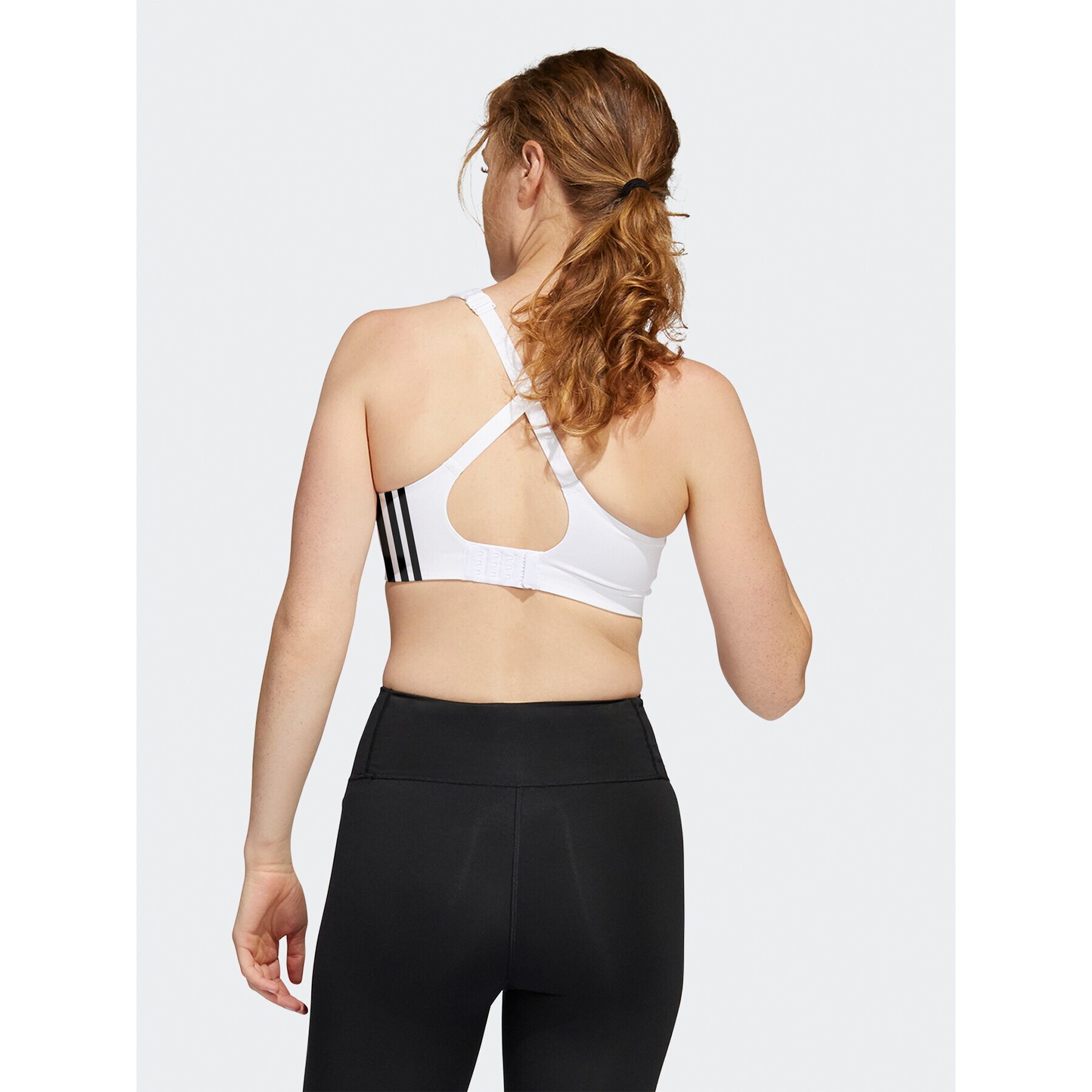 adidas Sportovní podprsenka TLRD Impact Training High-Support Bra HC5399 Bílá - Pepit.cz