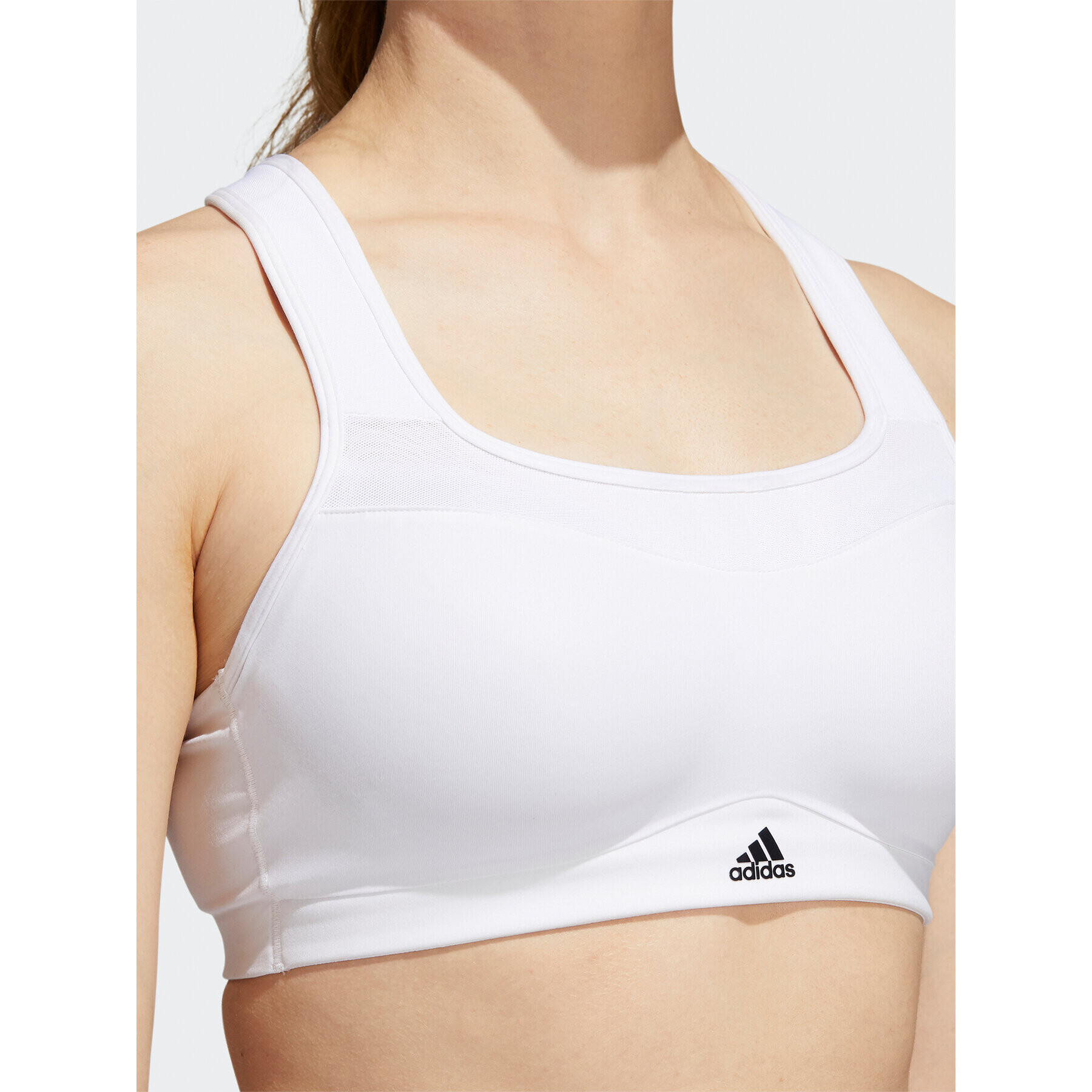 adidas Sportovní podprsenka TLRD Impact Training High-Support Bra HC5399 Bílá - Pepit.cz