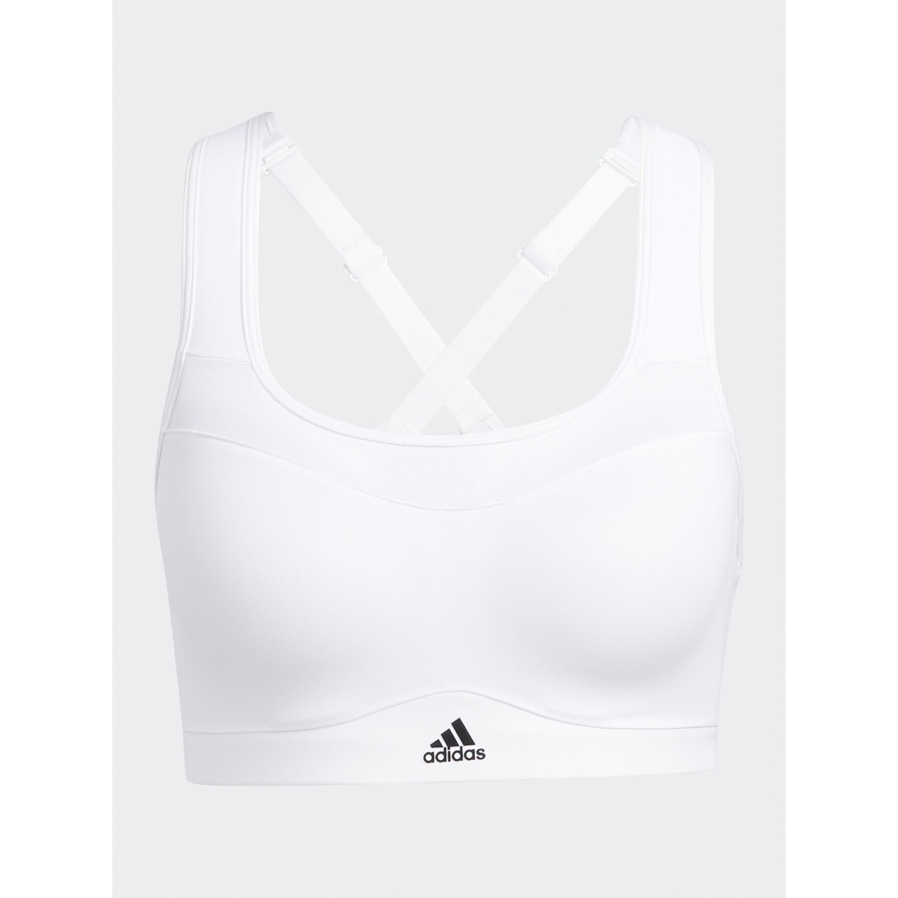 adidas Sportovní podprsenka TLRD Impact Training High-Support Bra HC5399 Bílá - Pepit.cz