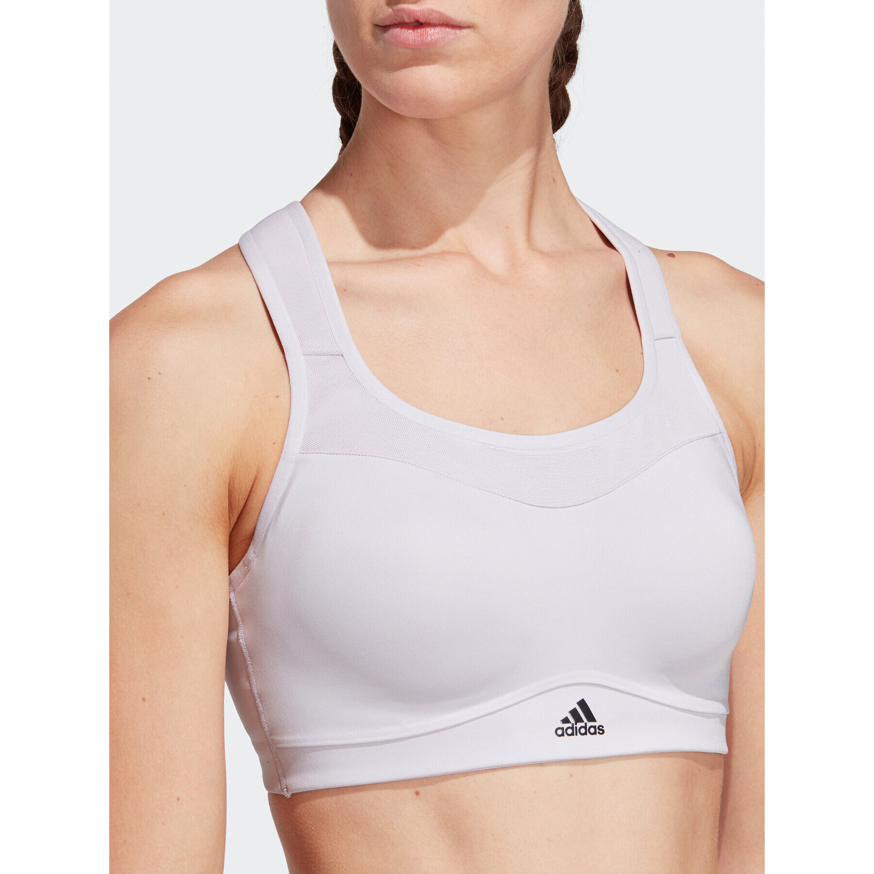 adidas Sportovní podprsenka TLRD Impact Training High-Support Bra HZ4226 Fialová - Pepit.cz