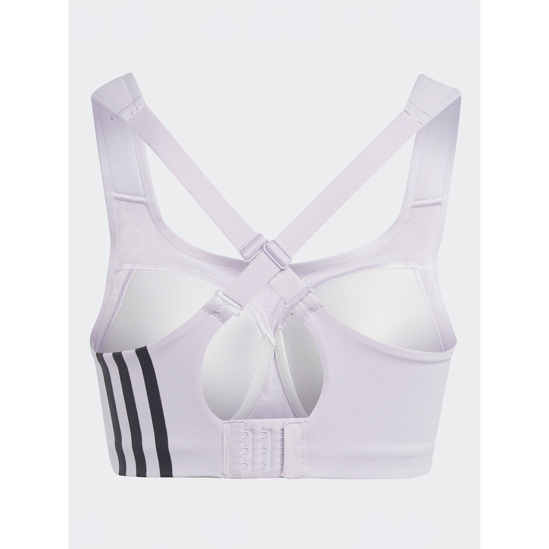 adidas Sportovní podprsenka TLRD Impact Training High-Support Bra HZ4226 Fialová - Pepit.cz