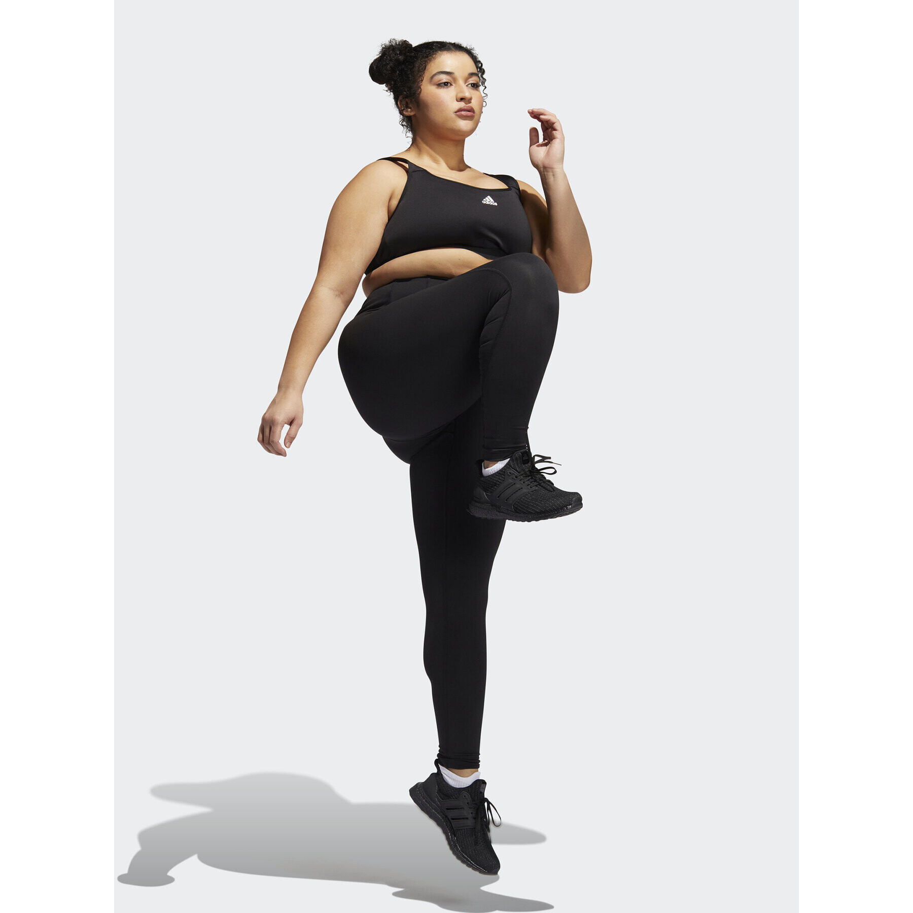 adidas Sportovní podprsenka TLRD Move Training High-Support Bra (Plus Size) HF2288 Černá - Pepit.cz