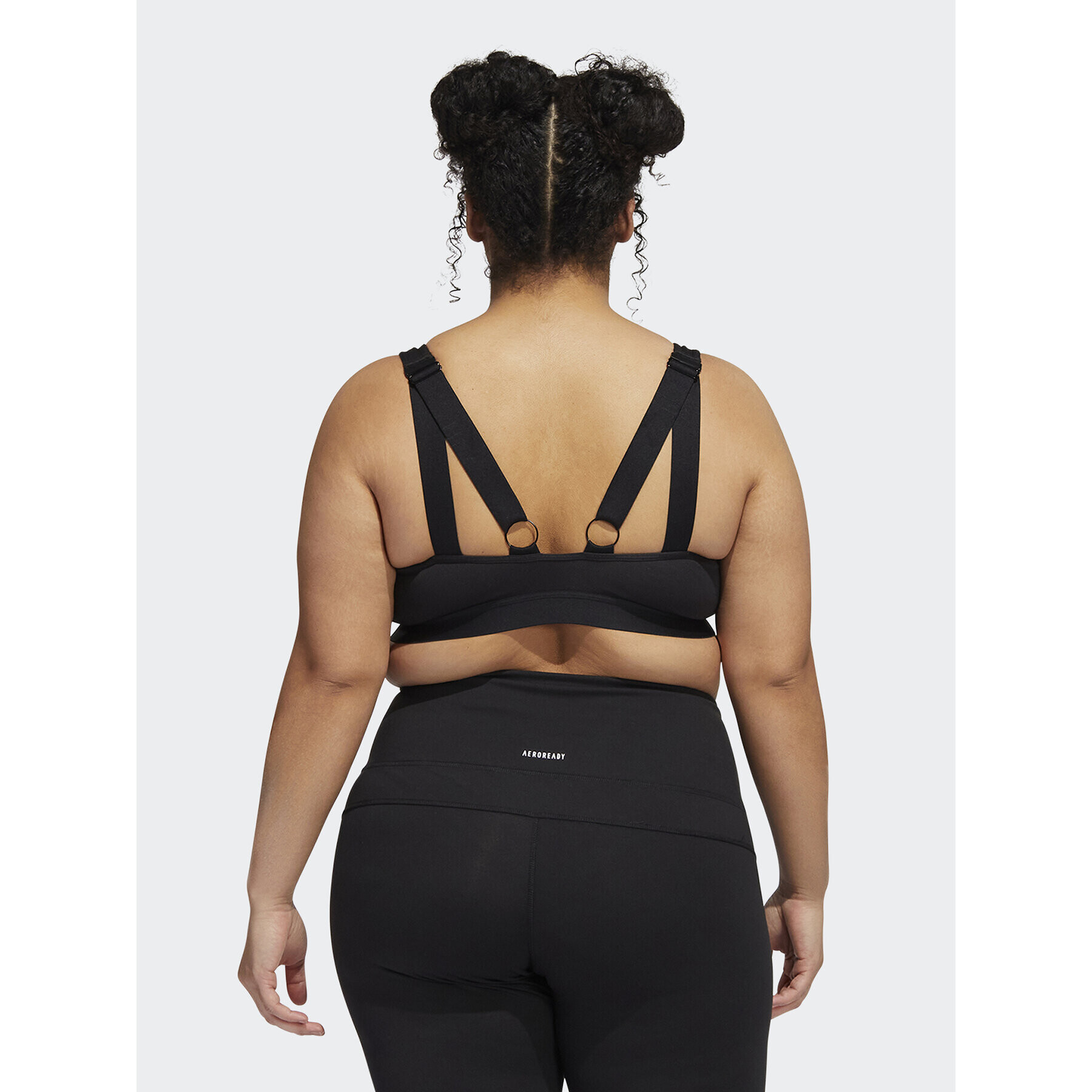 adidas Sportovní podprsenka TLRD Move Training High-Support Bra (Plus Size) HF2288 Černá - Pepit.cz