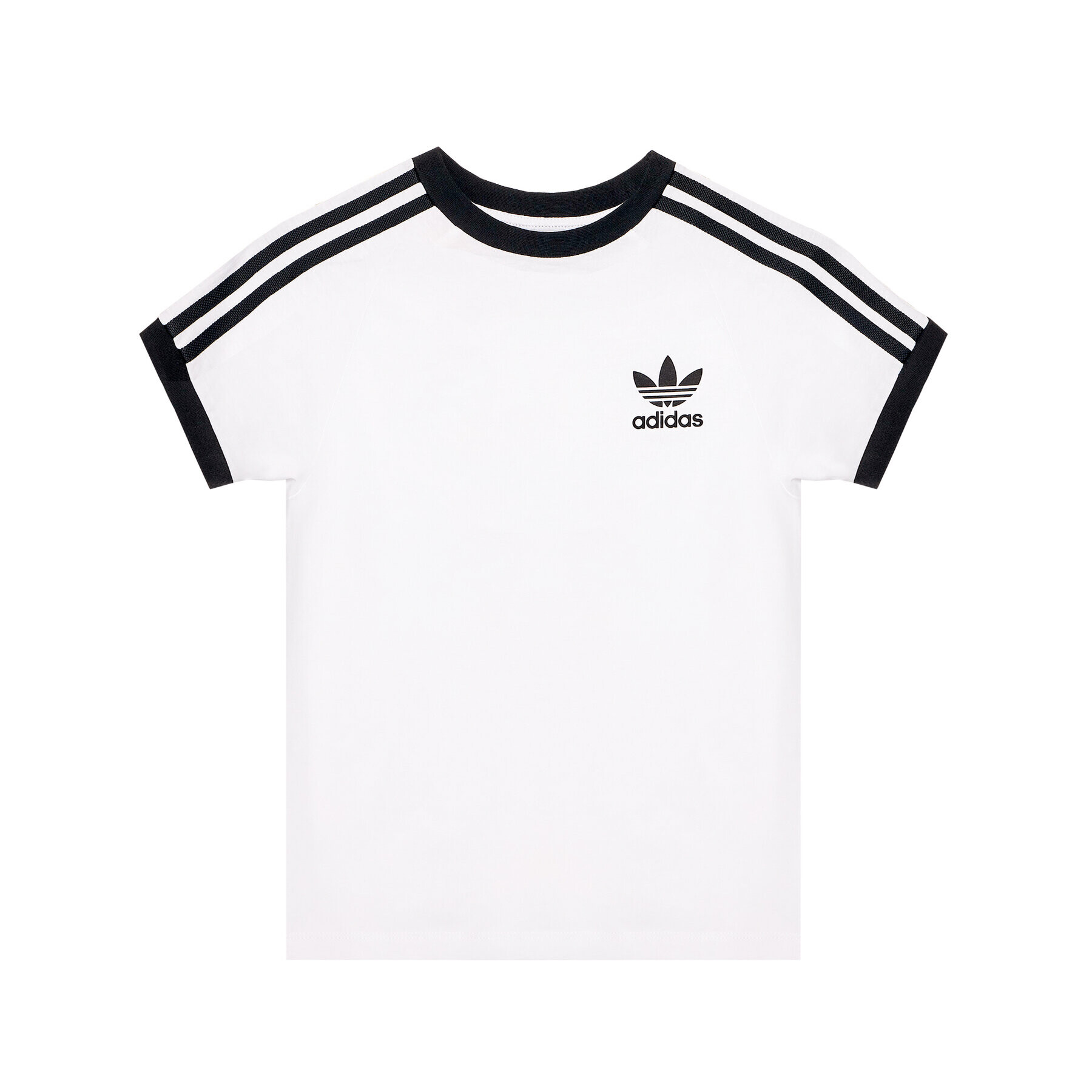 adidas T-Shirt 3Stripes Tee DV2901 Bílá Regular Fit - Pepit.cz