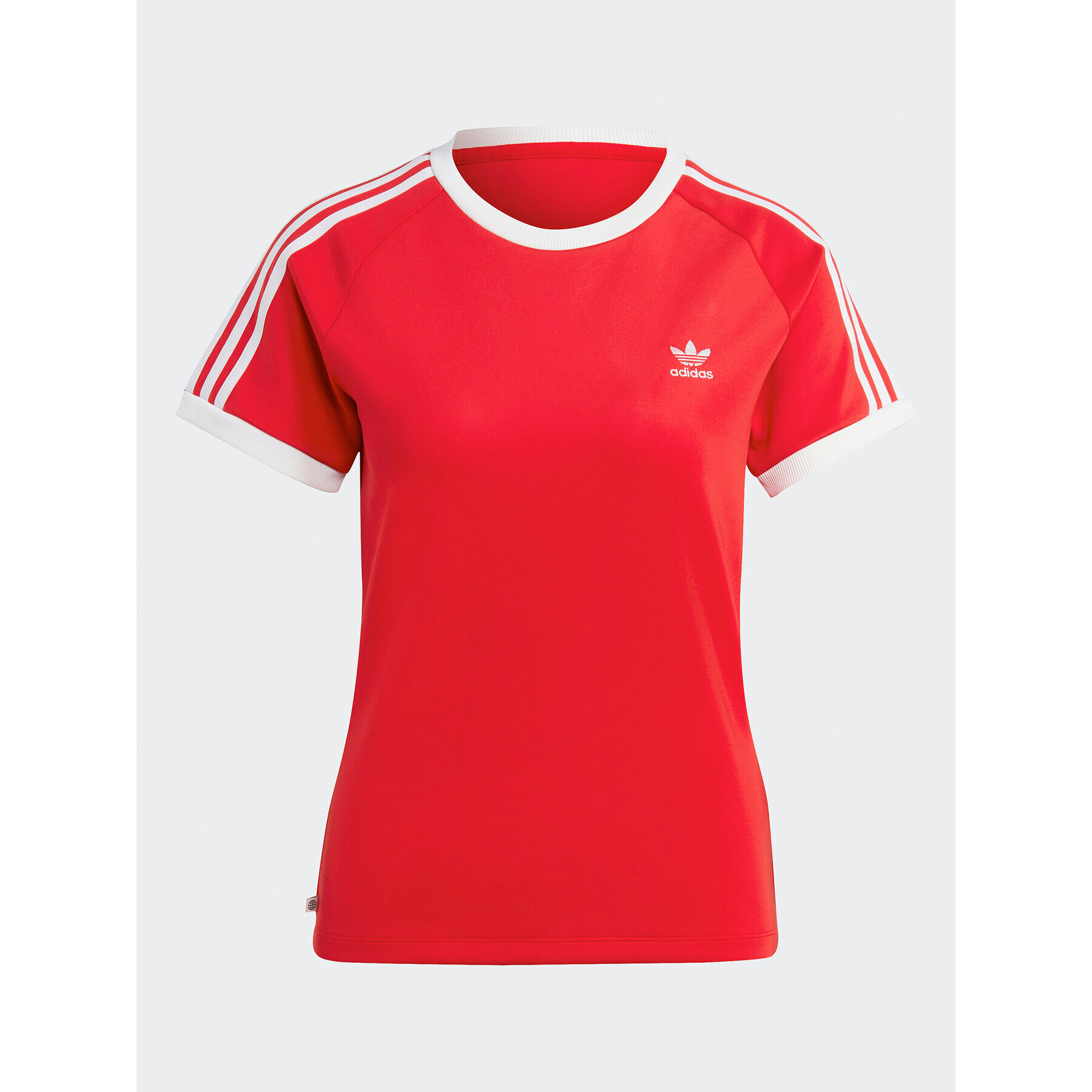 adidas T-Shirt adicolor Classics IB7439 Červená Slim Fit - Pepit.cz