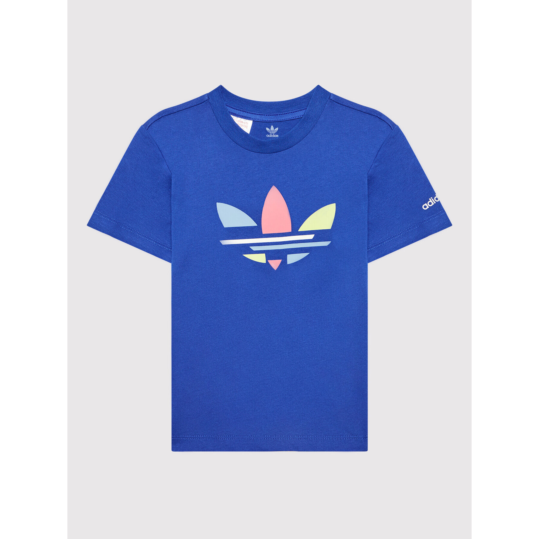 adidas T-Shirt adicolor H14160 Modrá Regular Fit - Pepit.cz