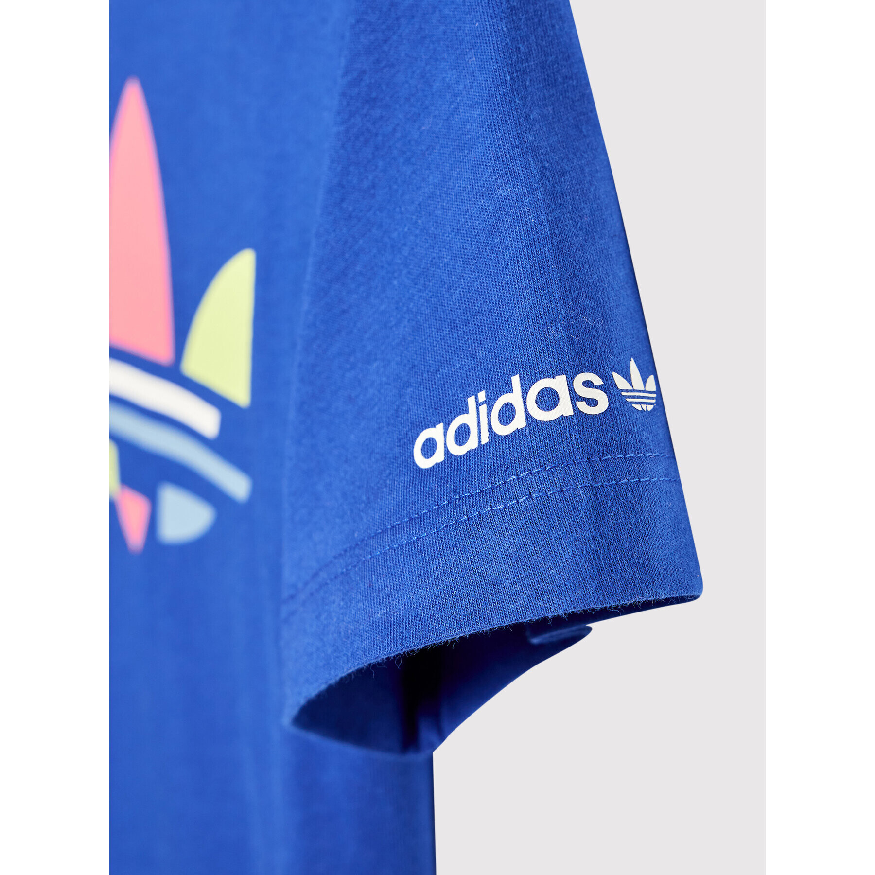 adidas T-Shirt adicolor H14160 Modrá Regular Fit - Pepit.cz