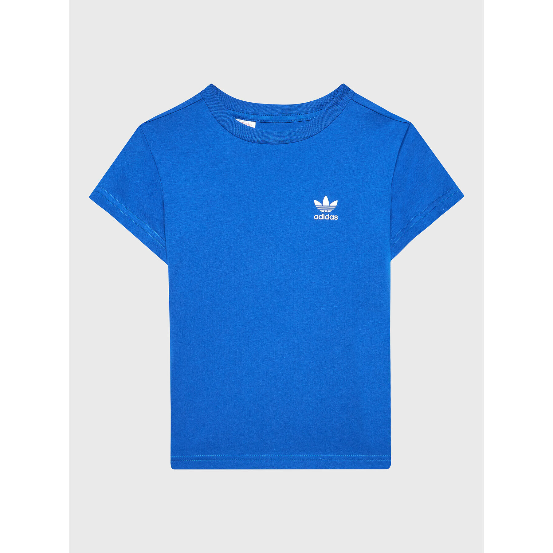 adidas T-Shirt adicolor HK7436 Modrá Regular Fit - Pepit.cz