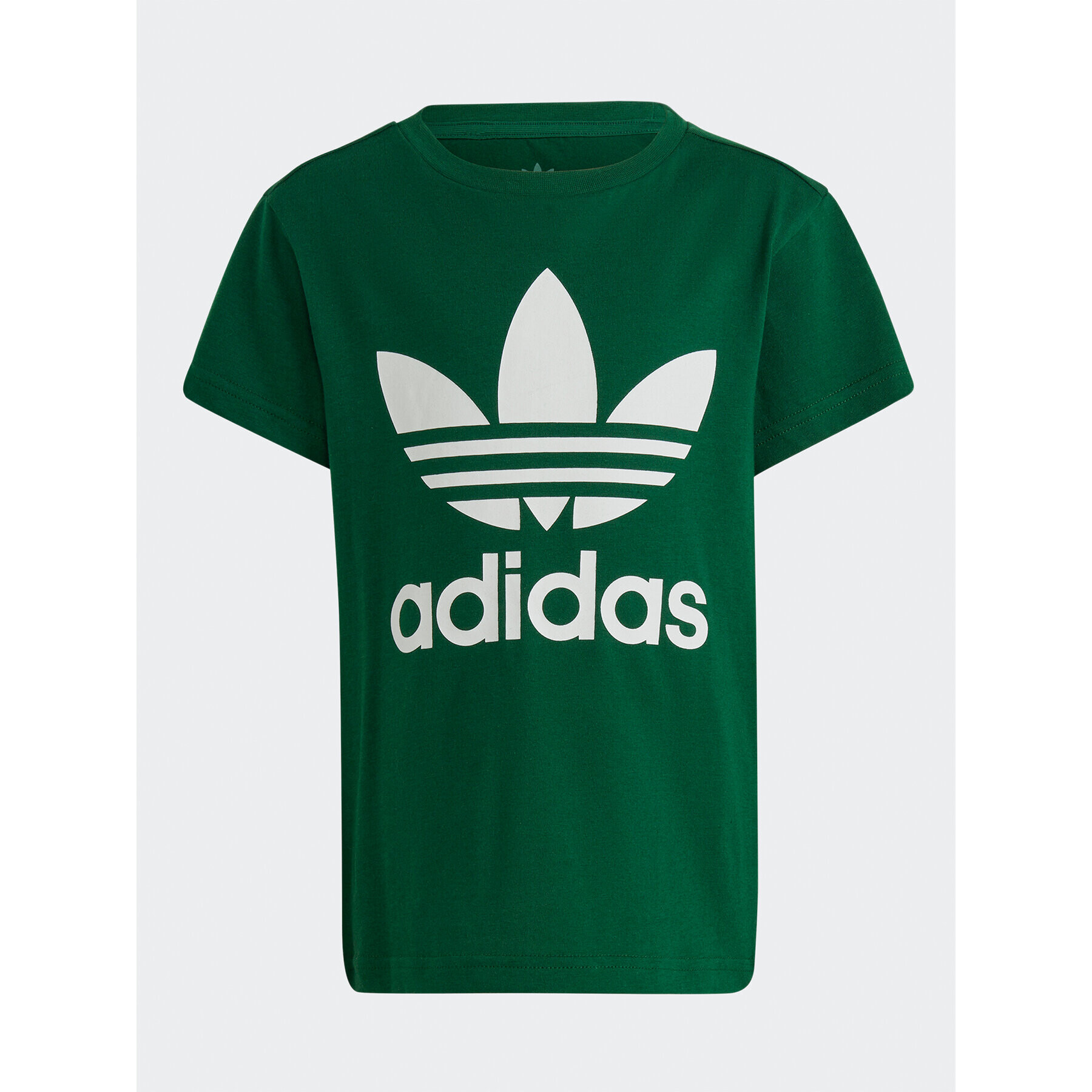 adidas T-Shirt adicolor Trefoil IC9119 Zelená Regular Fit - Pepit.cz