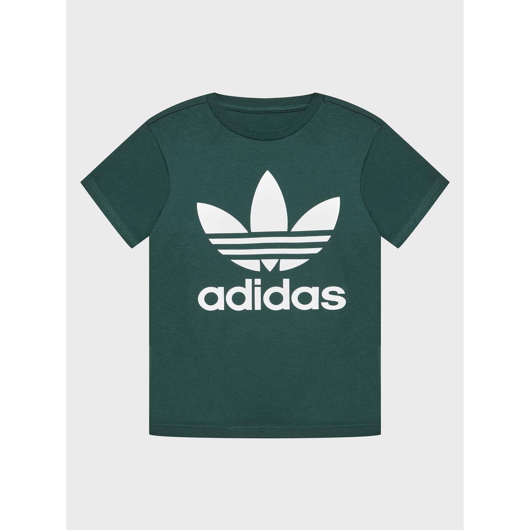 adidas T-Shirt adicolor Trefoil Tee HK2908 Zelená Regular Fit - Pepit.cz