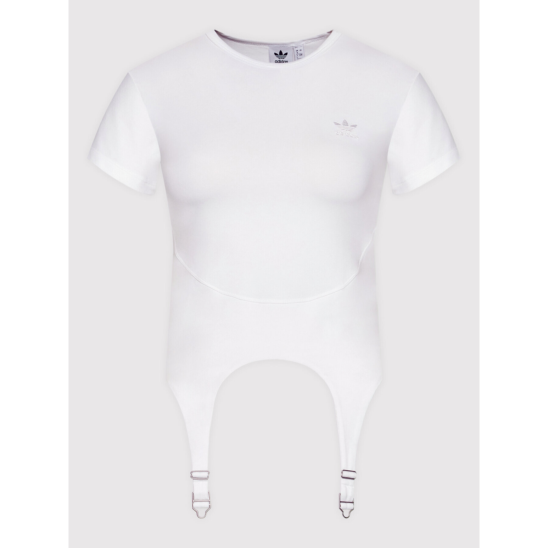 adidas T-Shirt Always Original HF2015 Bílá Tight Fit - Pepit.cz