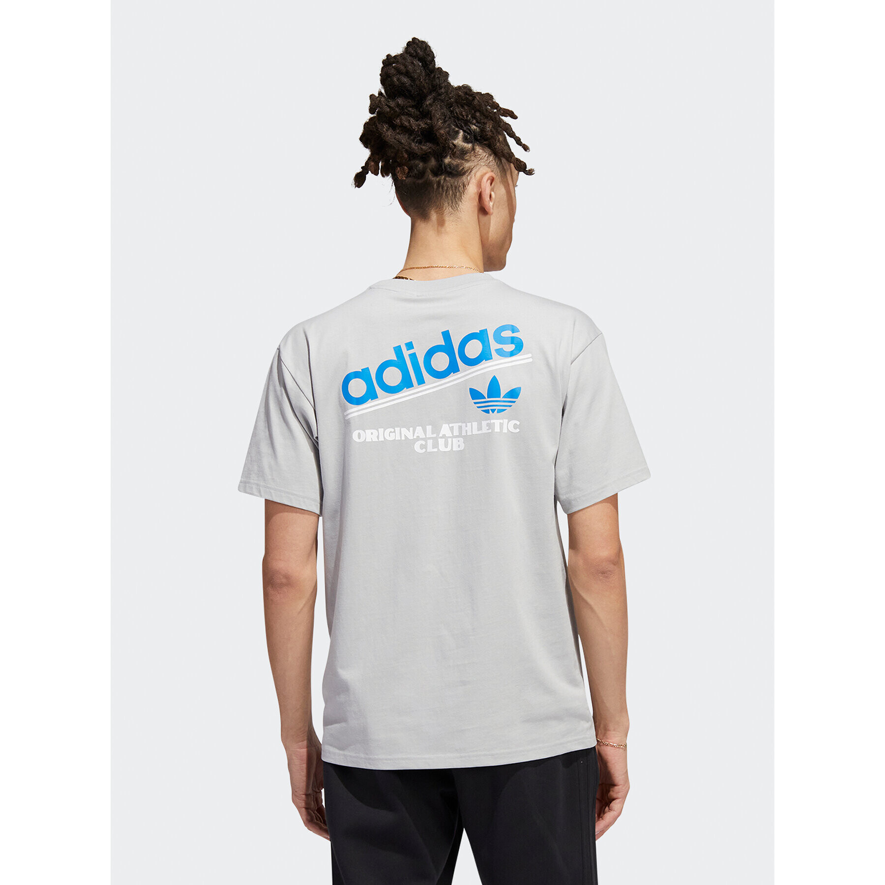 adidas T-Shirt Athletic Club HI2971 Šedá Regular Fit - Pepit.cz