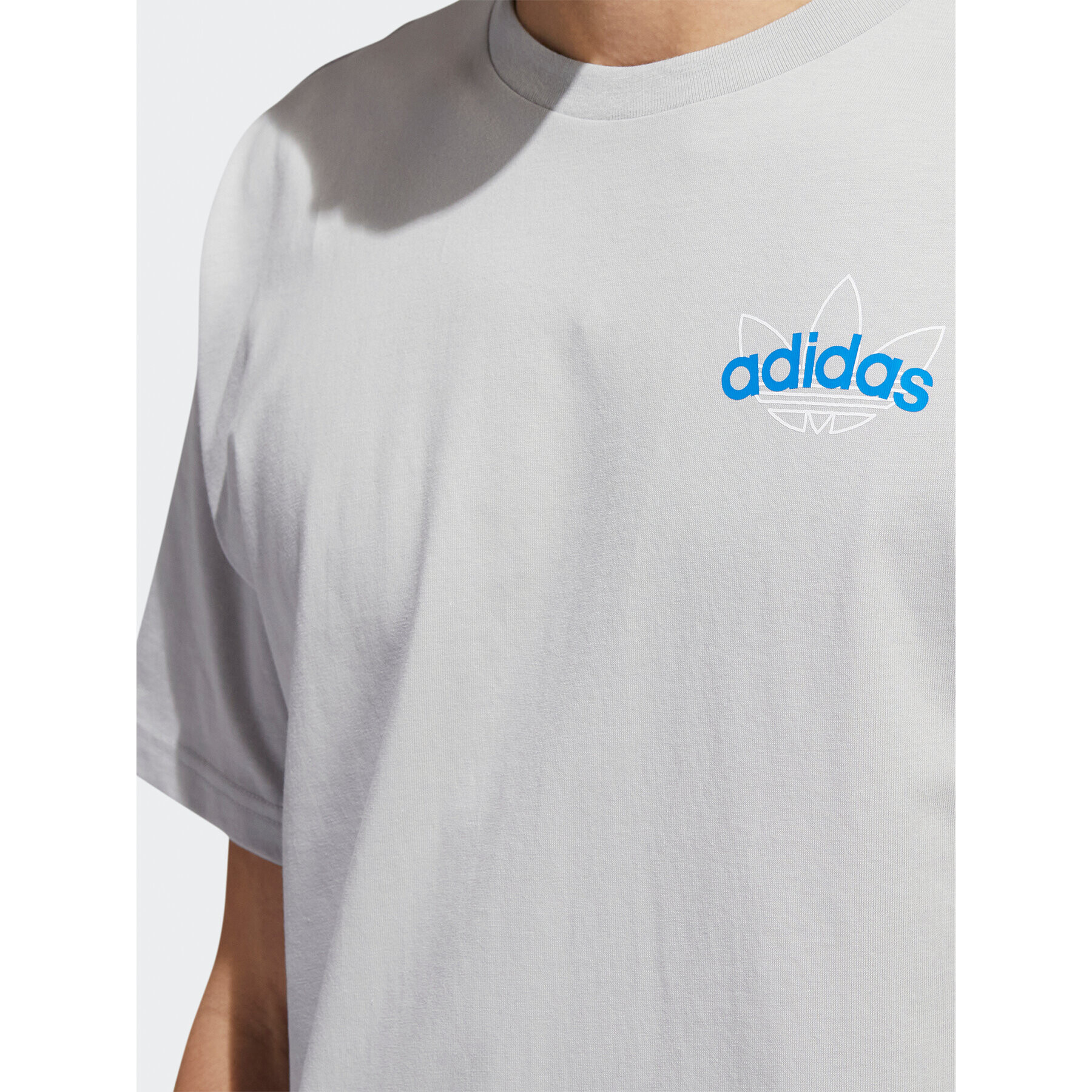 adidas T-Shirt Athletic Club HI2971 Šedá Regular Fit - Pepit.cz