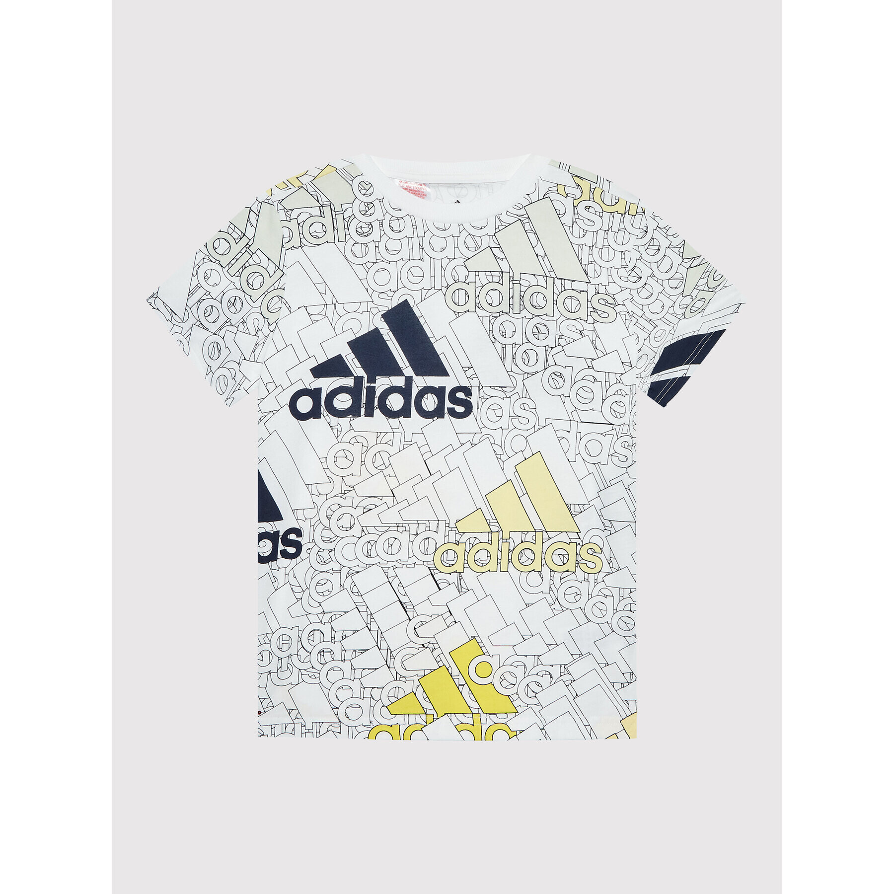 adidas T-Shirt Branlove HG6835 Bílá Regular Fit - Pepit.cz