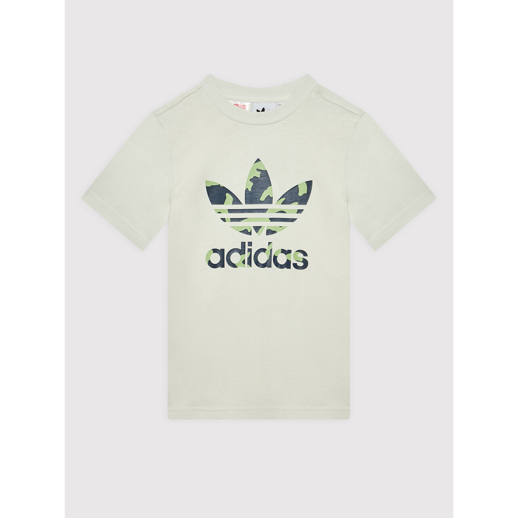 adidas T-Shirt Camo Graphic HF7451 Béžová Regular Fit - Pepit.cz