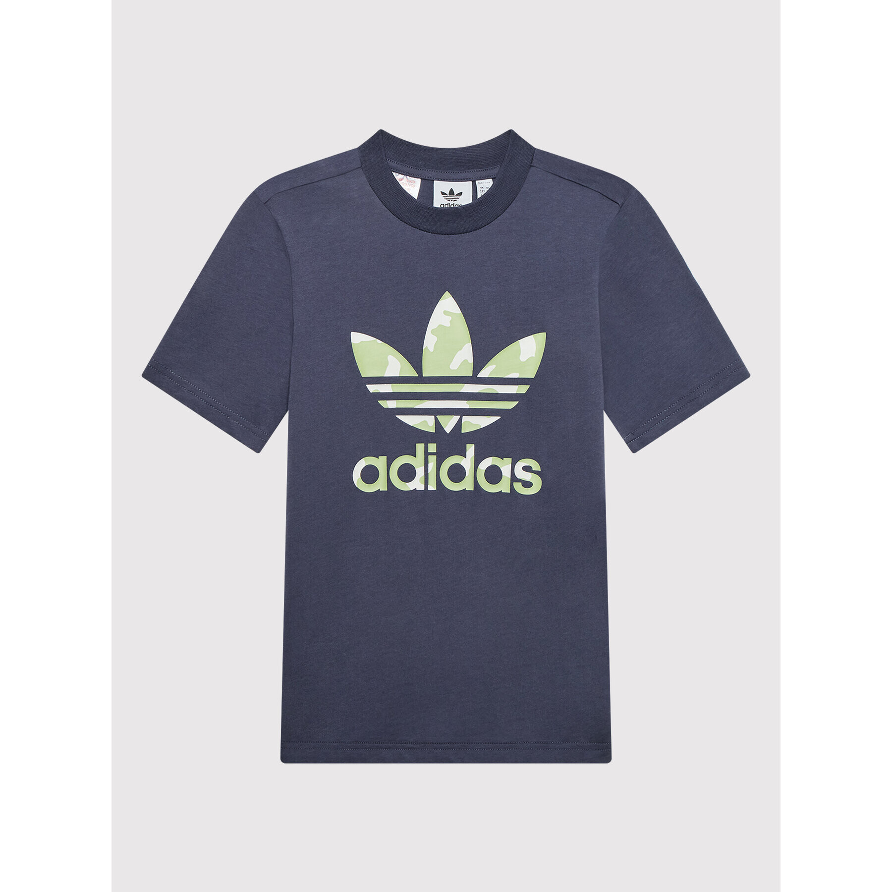 adidas T-Shirt Camo Graphic HF7452 Tmavomodrá Regular Fit - Pepit.cz