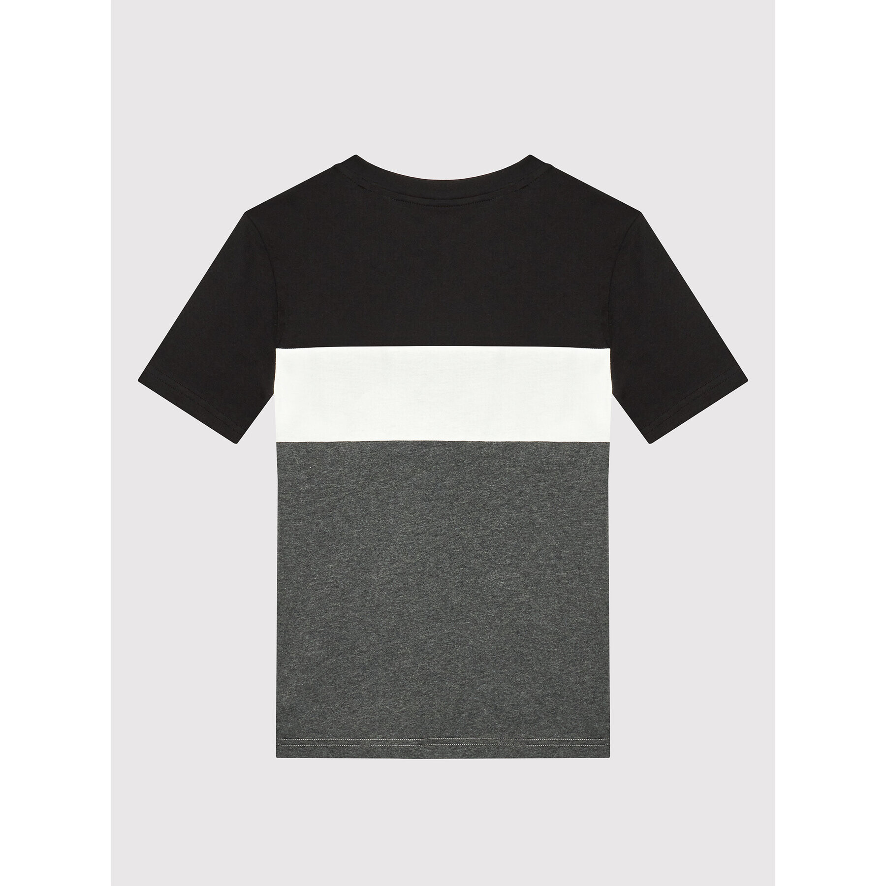 adidas T-Shirt Colorblock HA4025 Černá Regular Fit - Pepit.cz