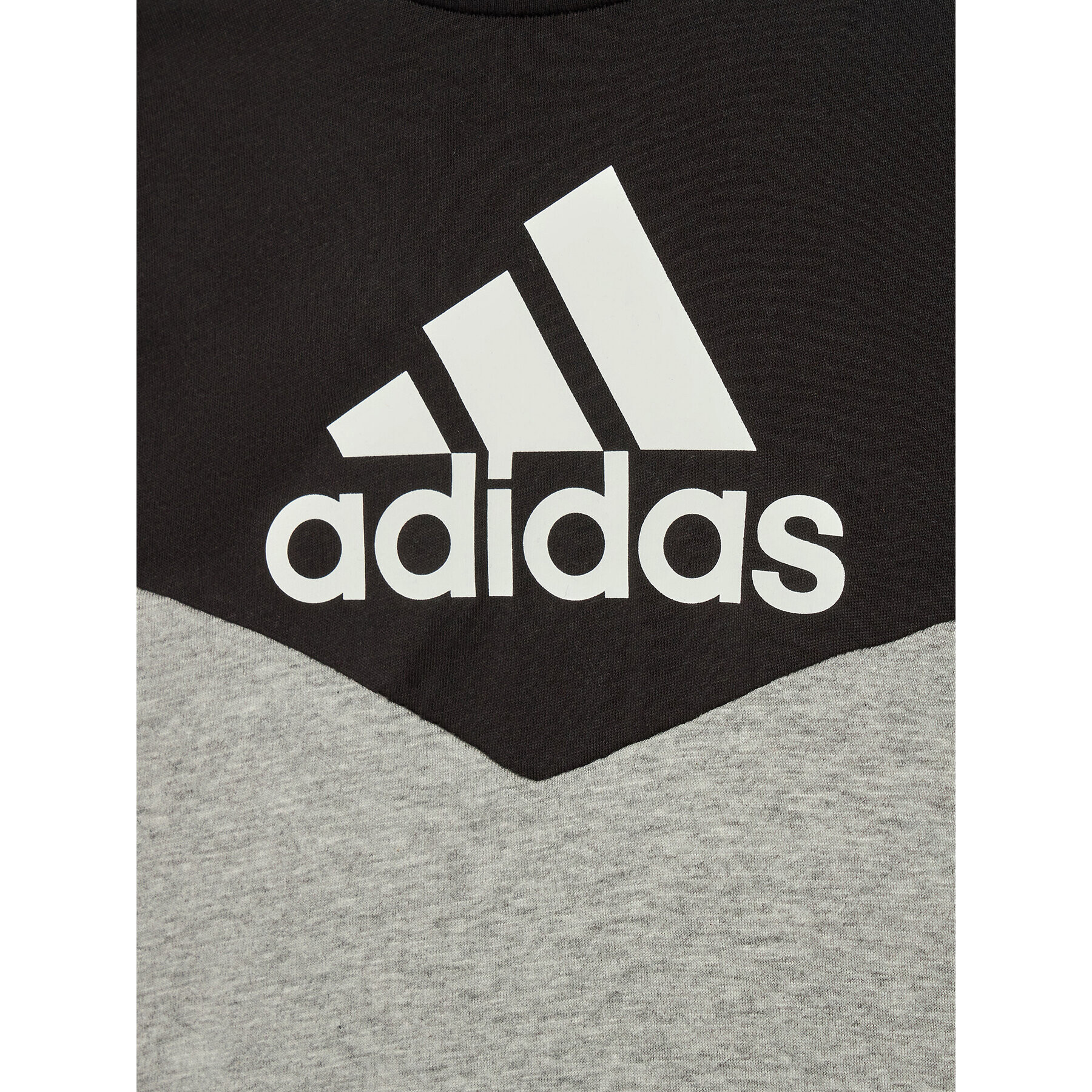 adidas T-Shirt Colorblock HA4025 Černá Regular Fit - Pepit.cz