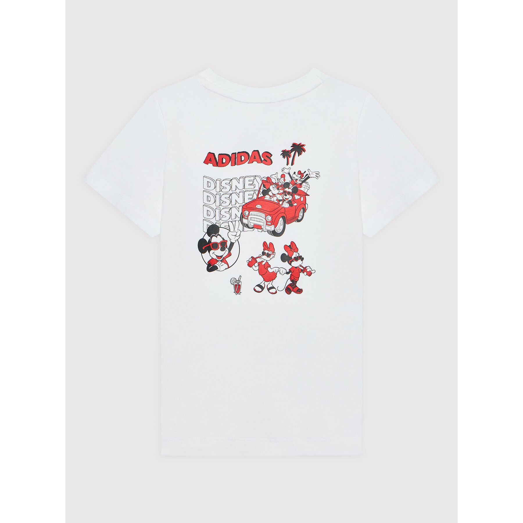 adidas T-Shirt Disney Mickey And Friends HF7523 Bílá Regular Fit - Pepit.cz