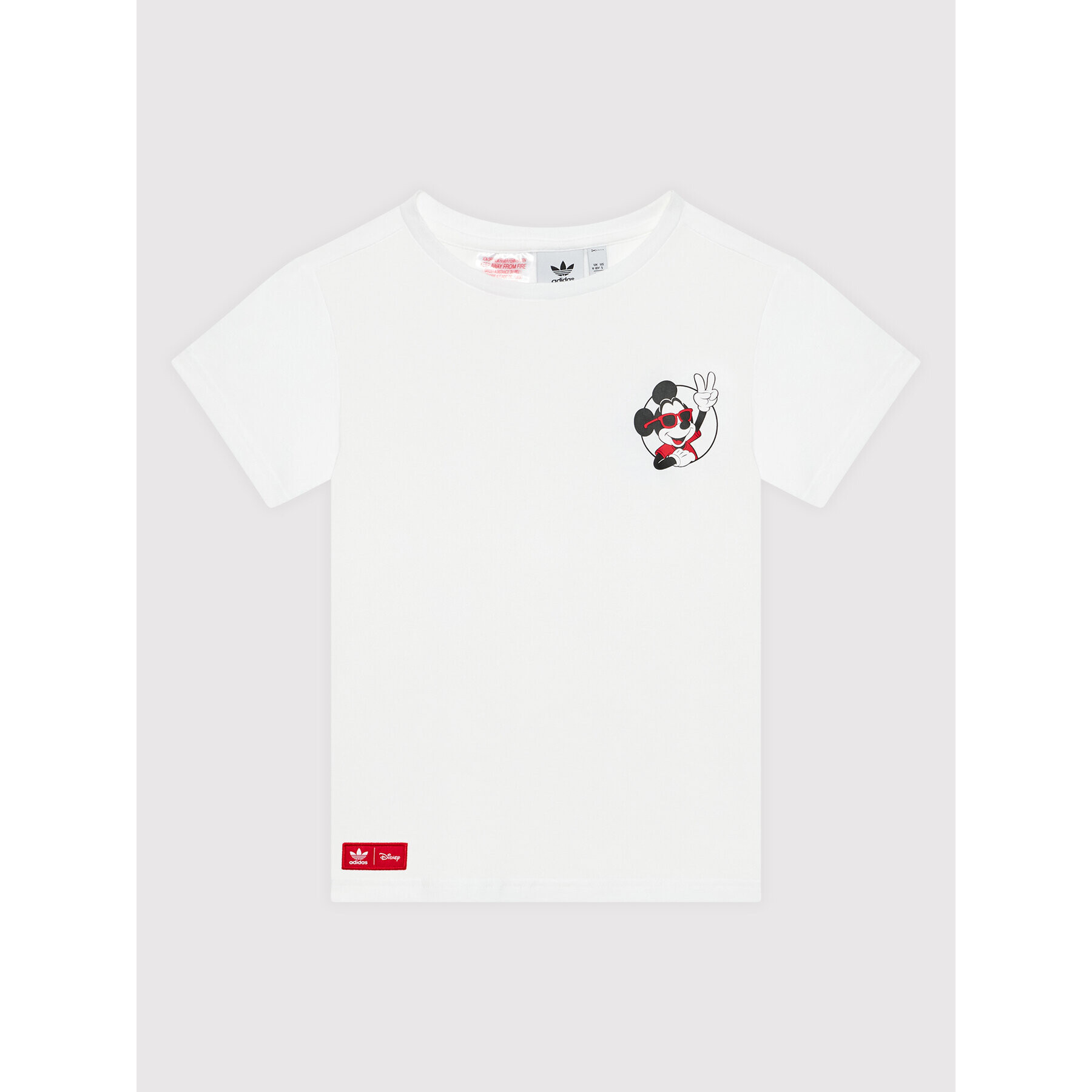 adidas T-Shirt Disney Mickey And Friends HF7576 Bílá Regular Fit - Pepit.cz