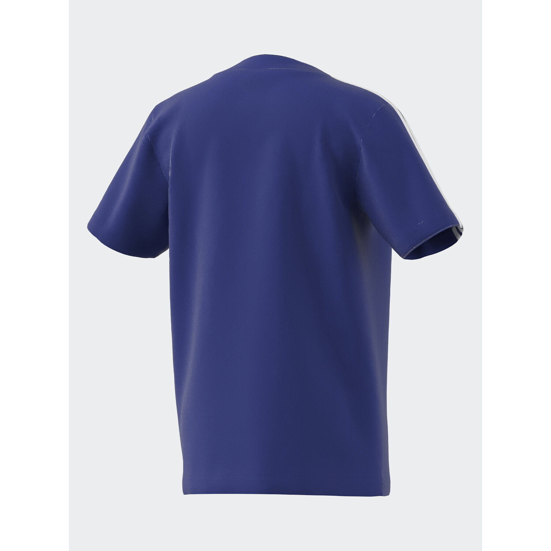 adidas T-Shirt Essentials 3-Stripes Cotton T-Shirt IJ6344 Modrá Regular Fit - Pepit.cz