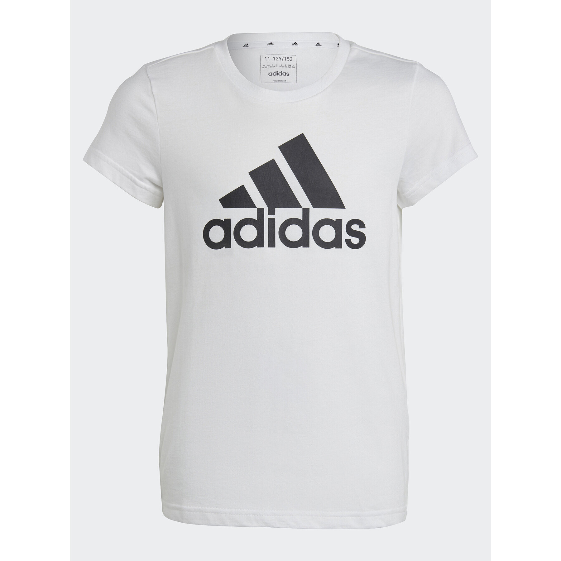 adidas T-Shirt Essentials Big Logo Cotton T-Shirt IC6121 Bílá Slim Fit - Pepit.cz