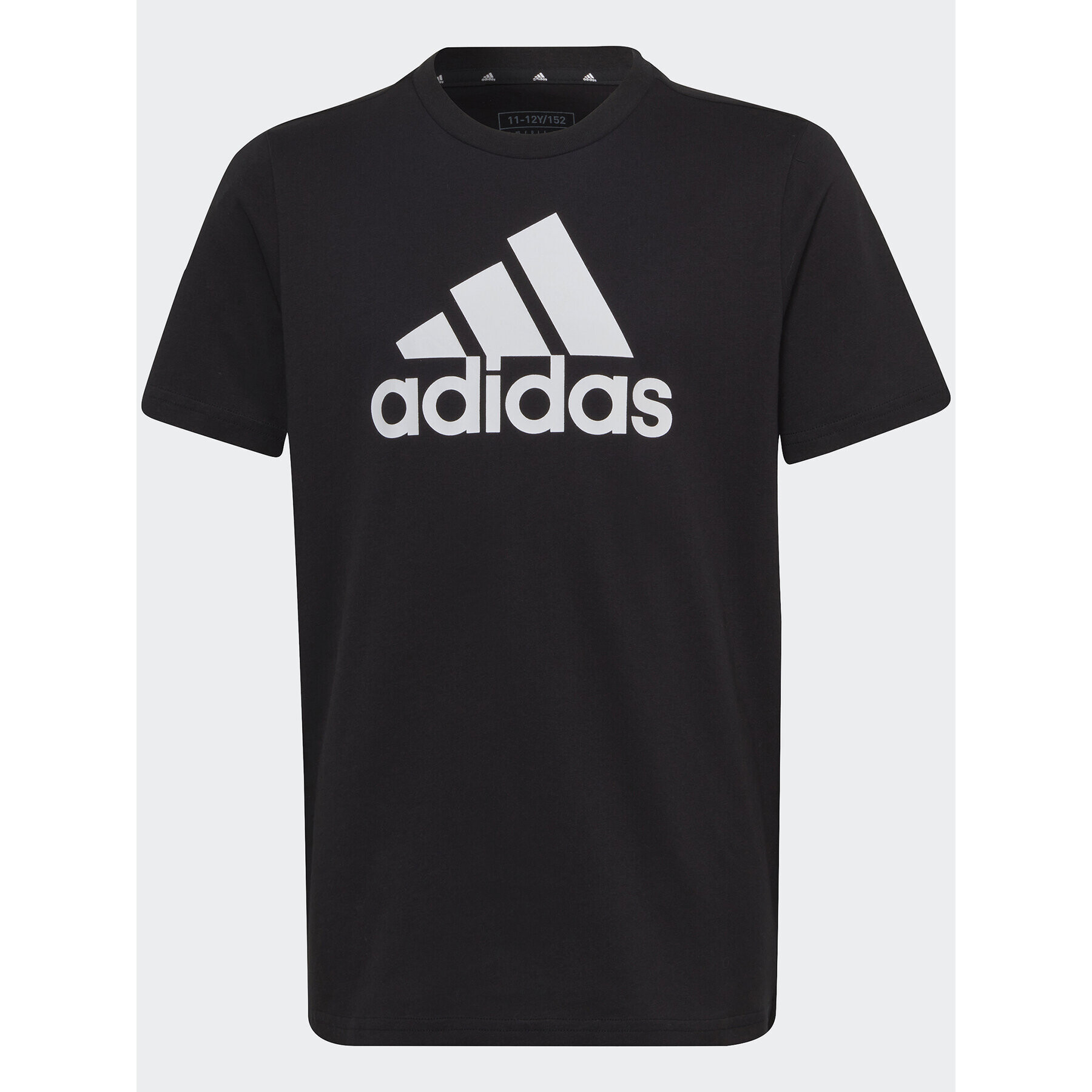 adidas T-Shirt Essentials Big Logo Cotton T-Shirt IC6855 Černá Regular Fit - Pepit.cz