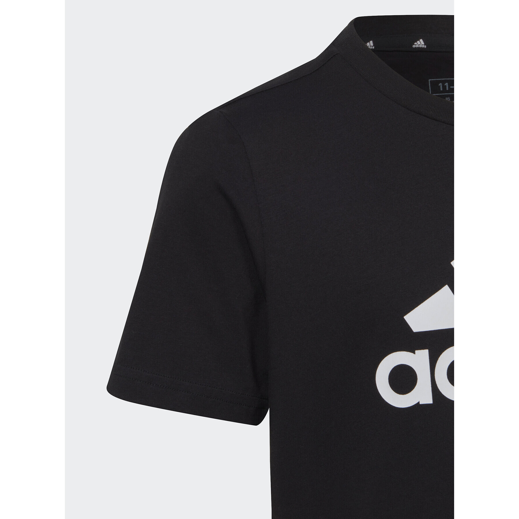 adidas T-Shirt Essentials Big Logo Cotton T-Shirt IC6855 Černá Regular Fit - Pepit.cz