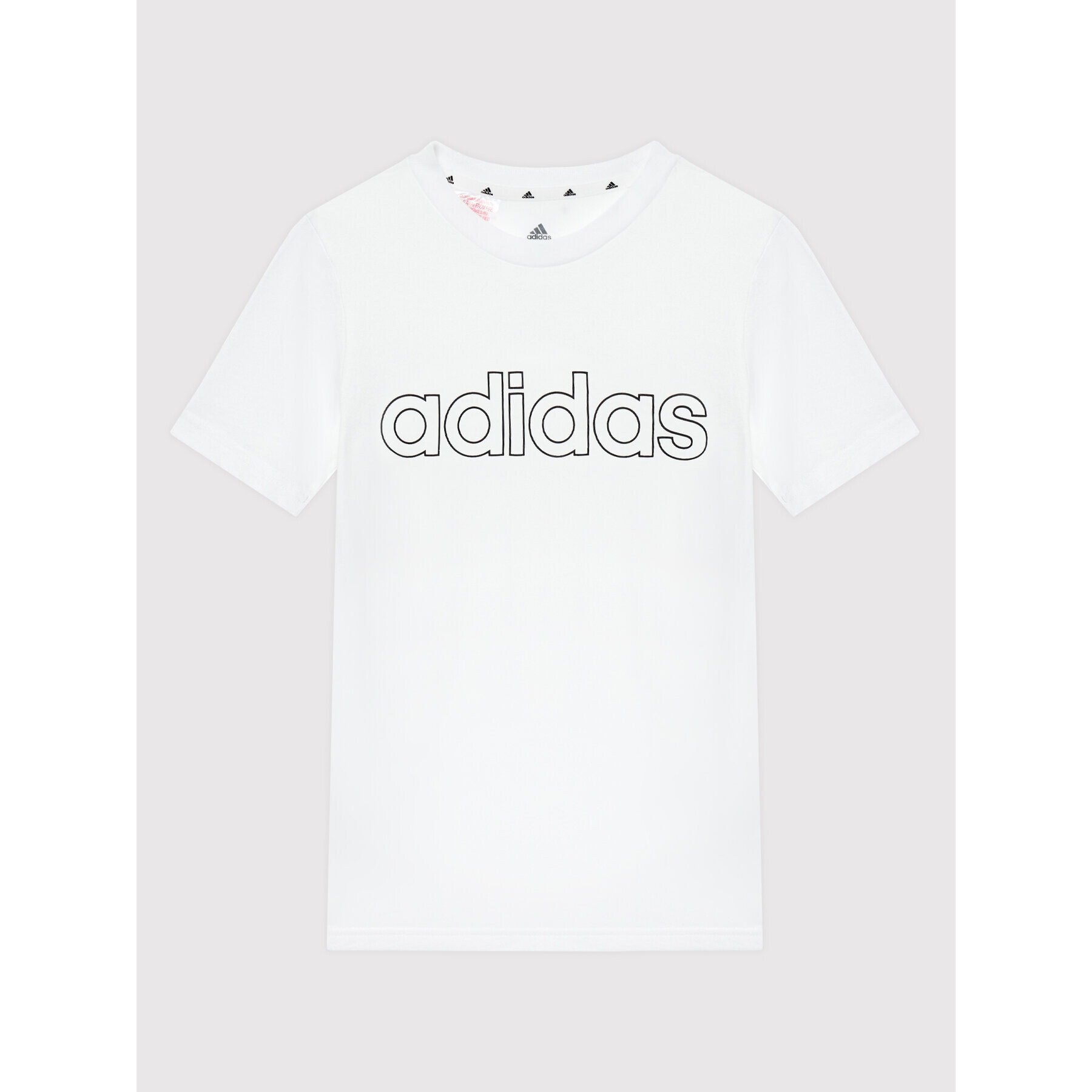 adidas T-Shirt Essentials GN4002 Bílá Regular Fit - Pepit.cz