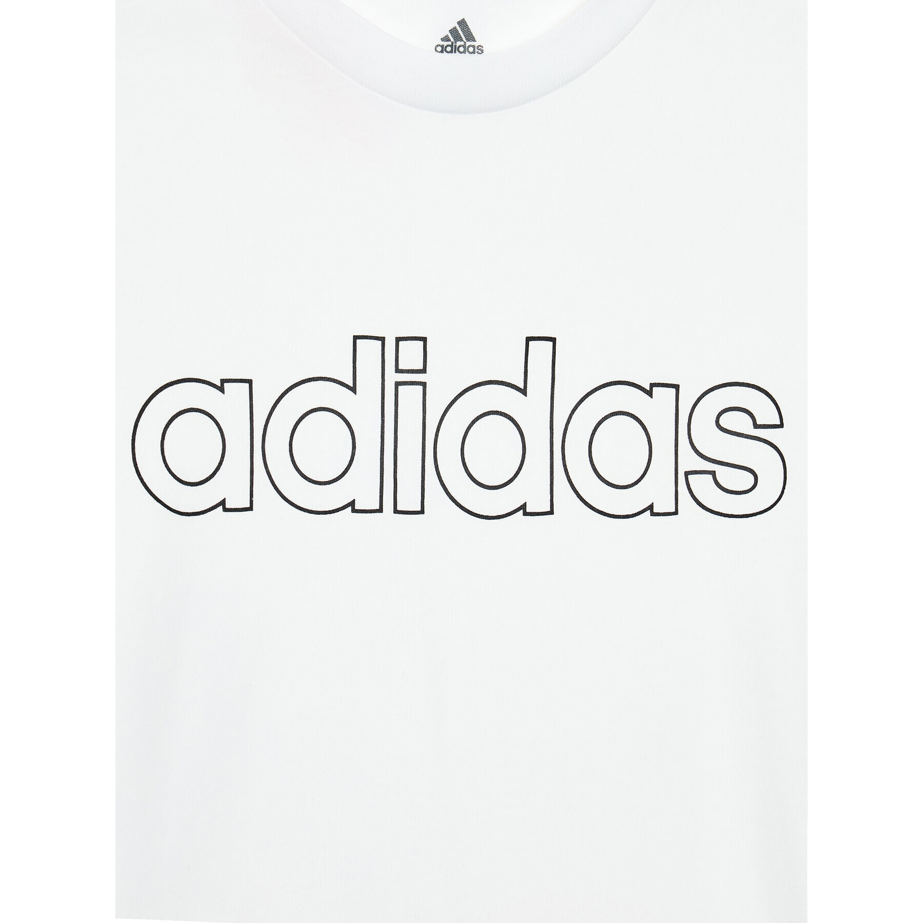 adidas T-Shirt Essentials GN4002 Bílá Regular Fit - Pepit.cz