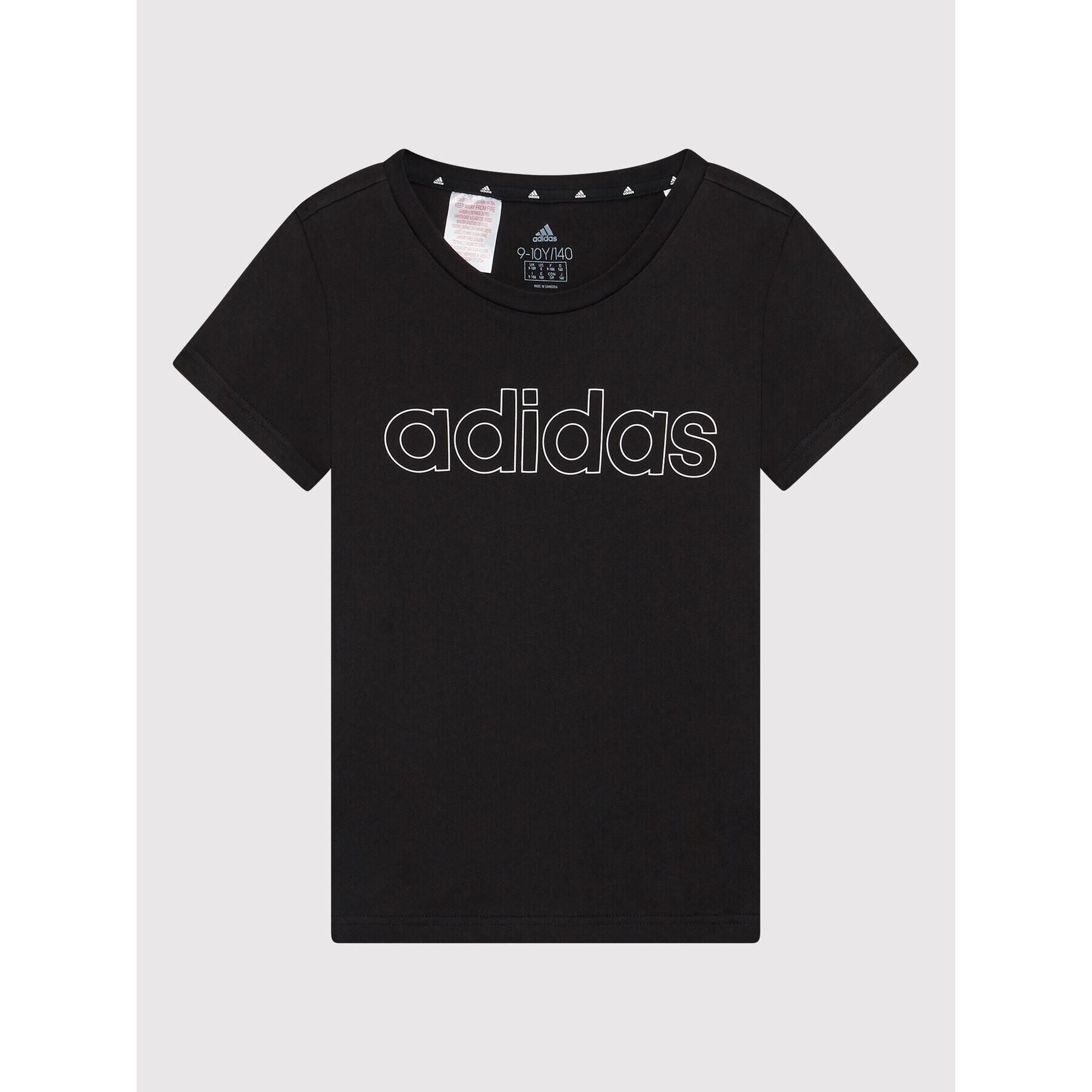 adidas T-Shirt Essentials GN4042 Černá Regular Fit - Pepit.cz