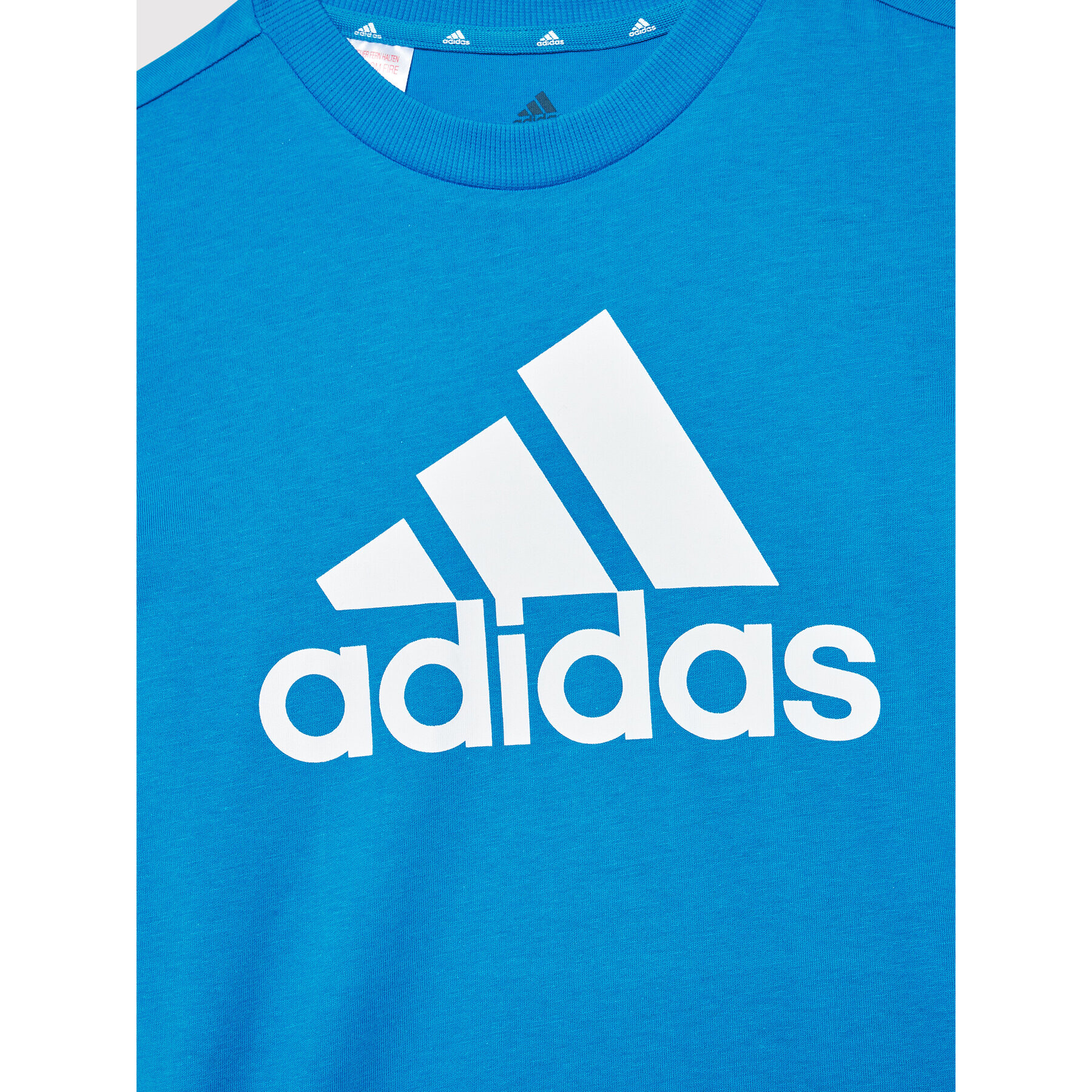 adidas T-Shirt Essentials HE9283 Modrá Regular Fit - Pepit.cz