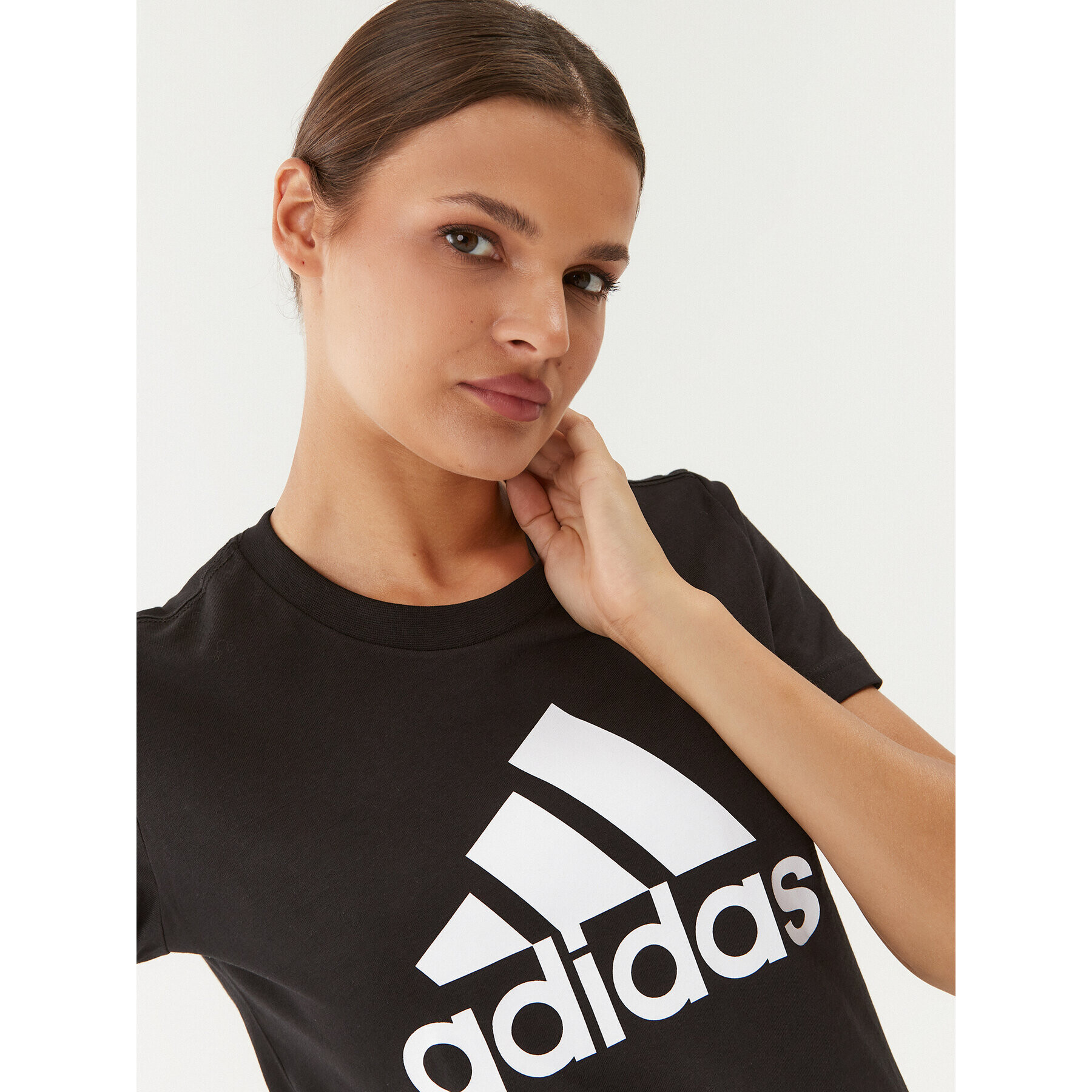 adidas T-Shirt Essentials Logo GL0722 Černá Regular Fit - Pepit.cz