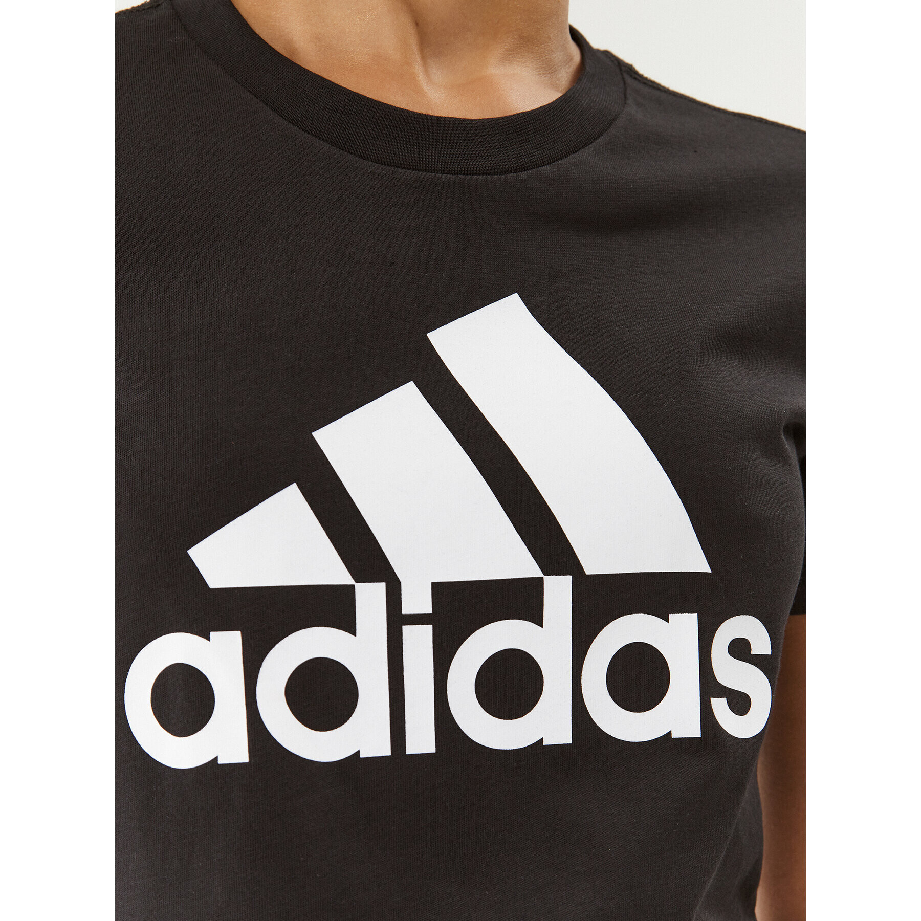 adidas T-Shirt Essentials Logo GL0722 Černá Regular Fit - Pepit.cz