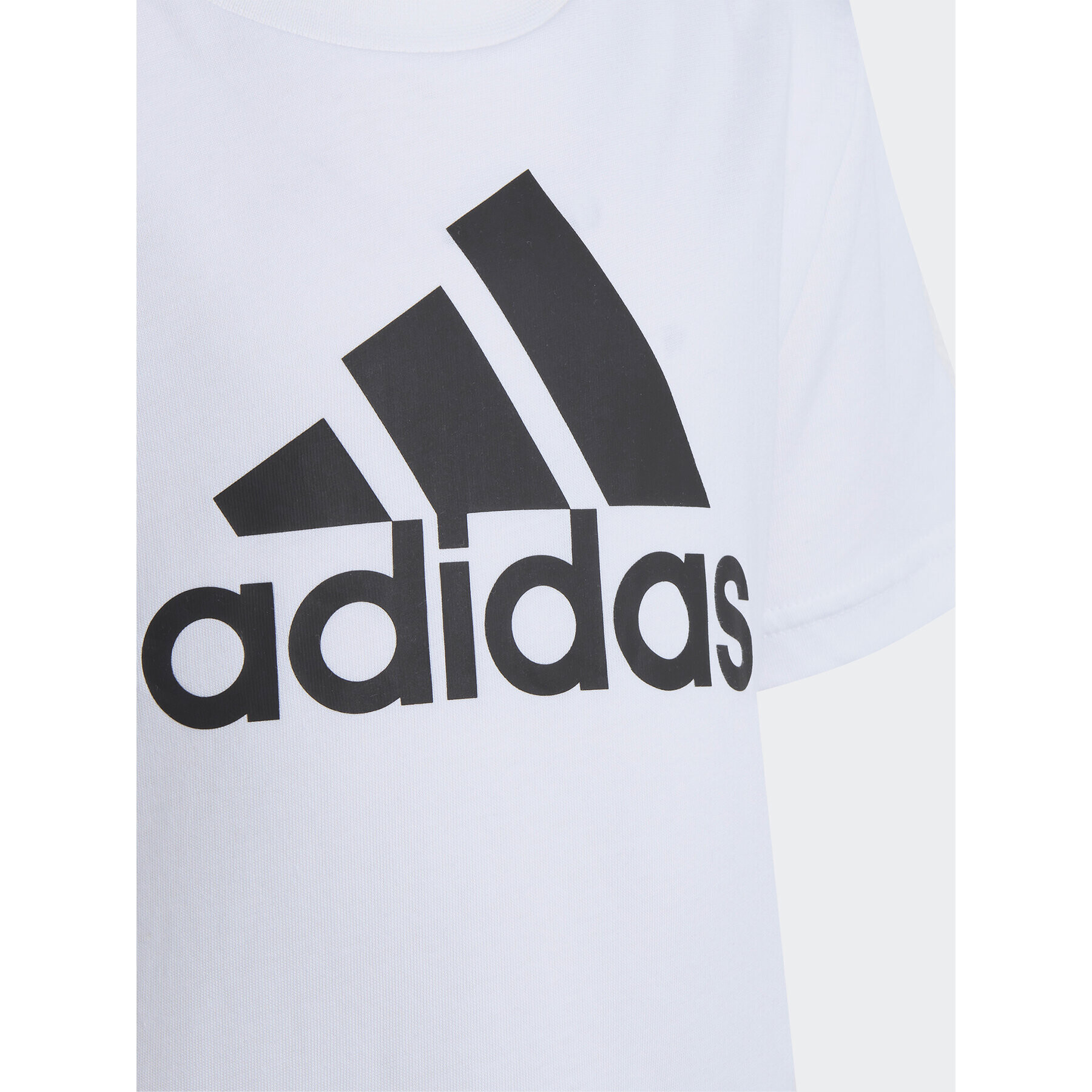 adidas T-Shirt Essentials Logo T-Shirt IC3830 Bílá Regular Fit - Pepit.cz