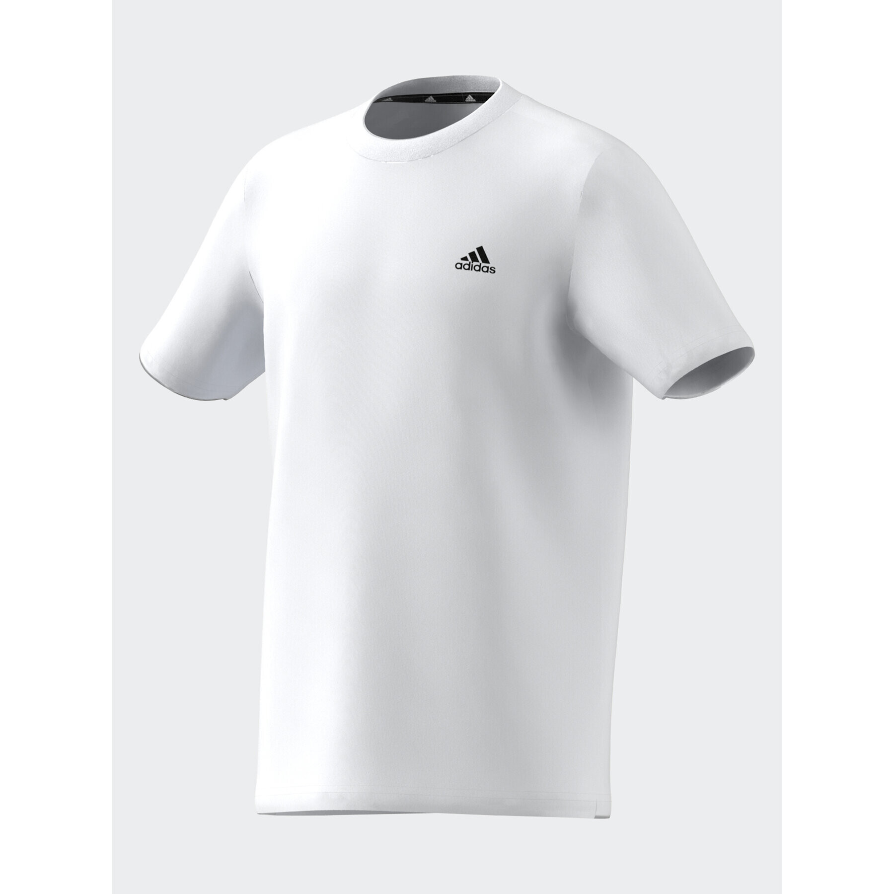 adidas T-Shirt Essentials Small Logo Cotton T-Shirt IB4093 Bílá Regular Fit - Pepit.cz