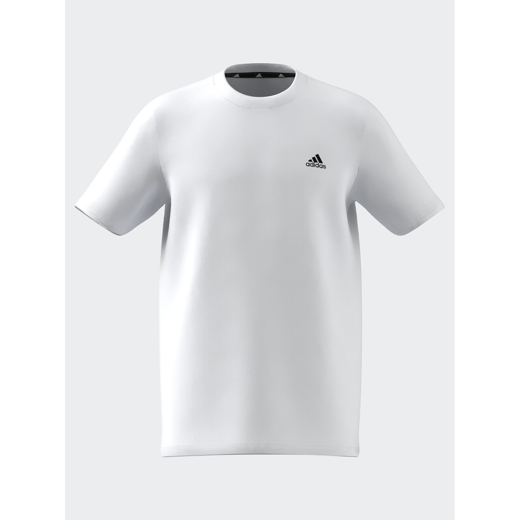 adidas T-Shirt Essentials Small Logo Cotton T-Shirt IB4093 Bílá Regular Fit - Pepit.cz