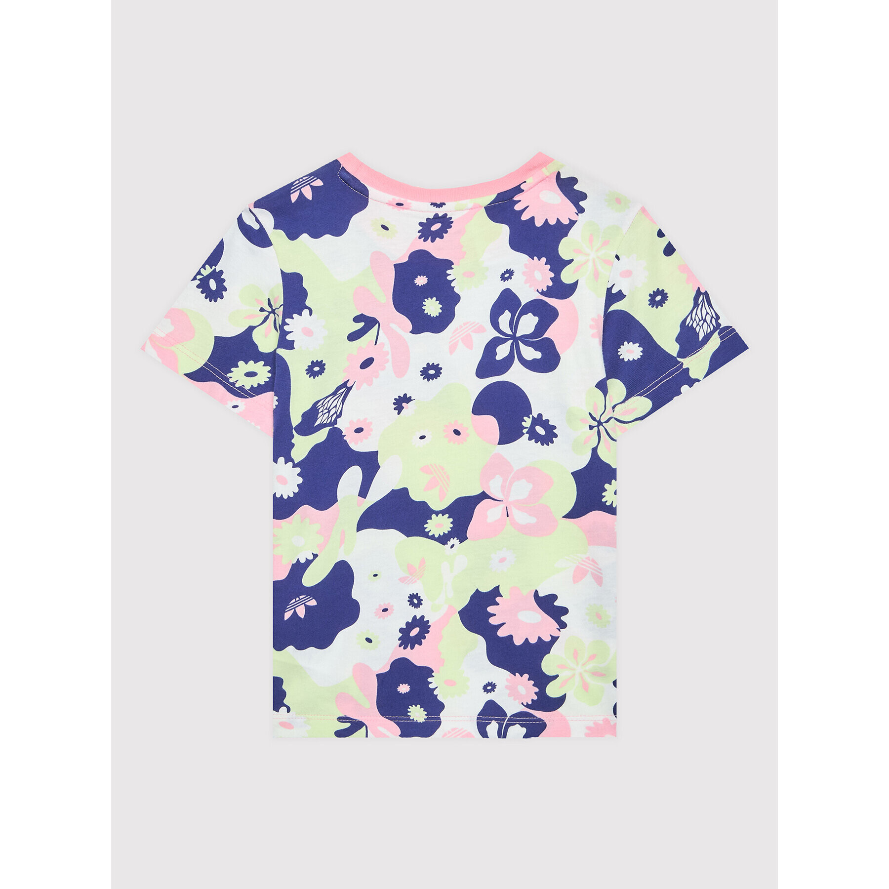 adidas T-Shirt Flower Allover Print HE6930 Barevná Regular Fit - Pepit.cz