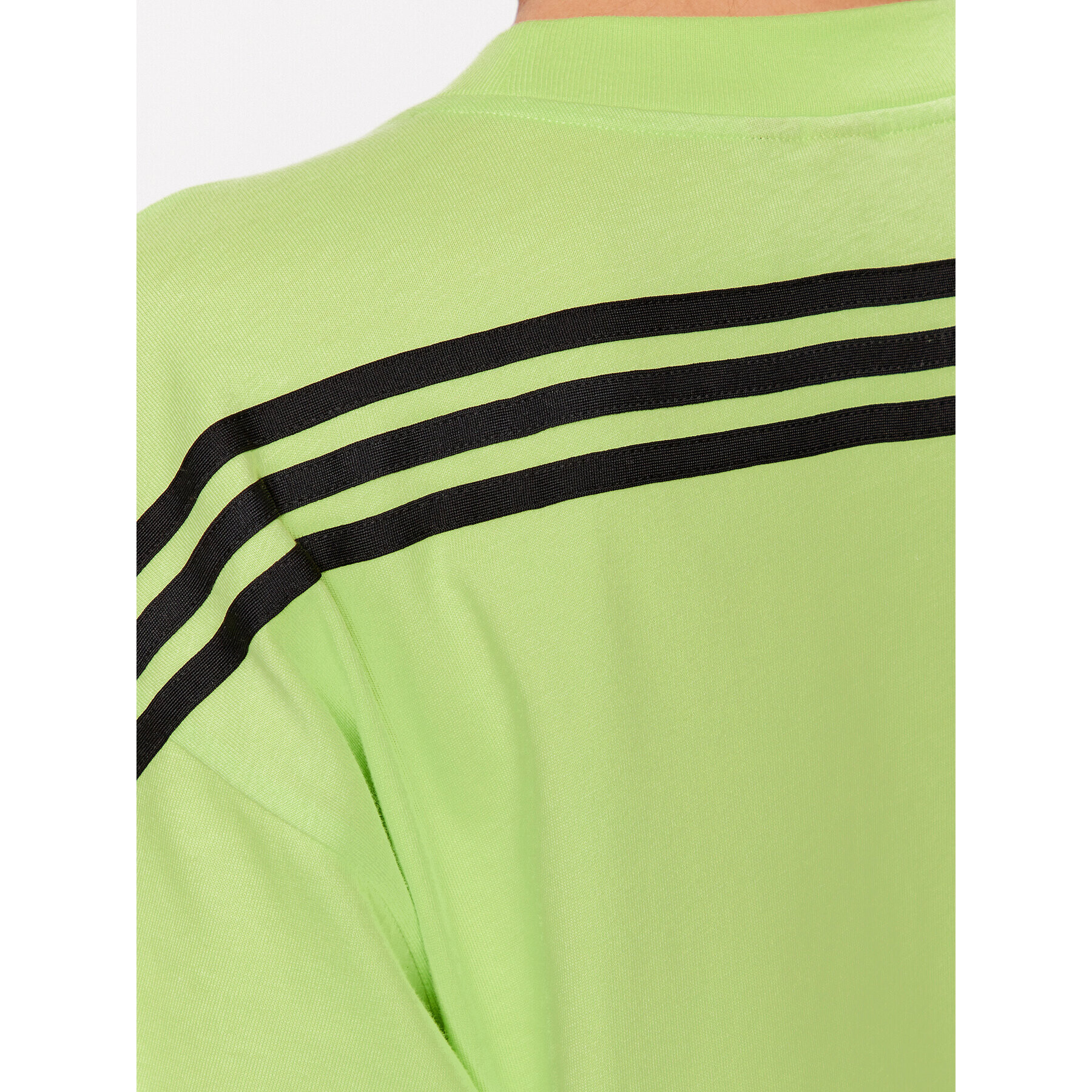 adidas T-Shirt Future Icons 3-Stripes T-Shirt IL3062 Zelená Loose Fit - Pepit.cz