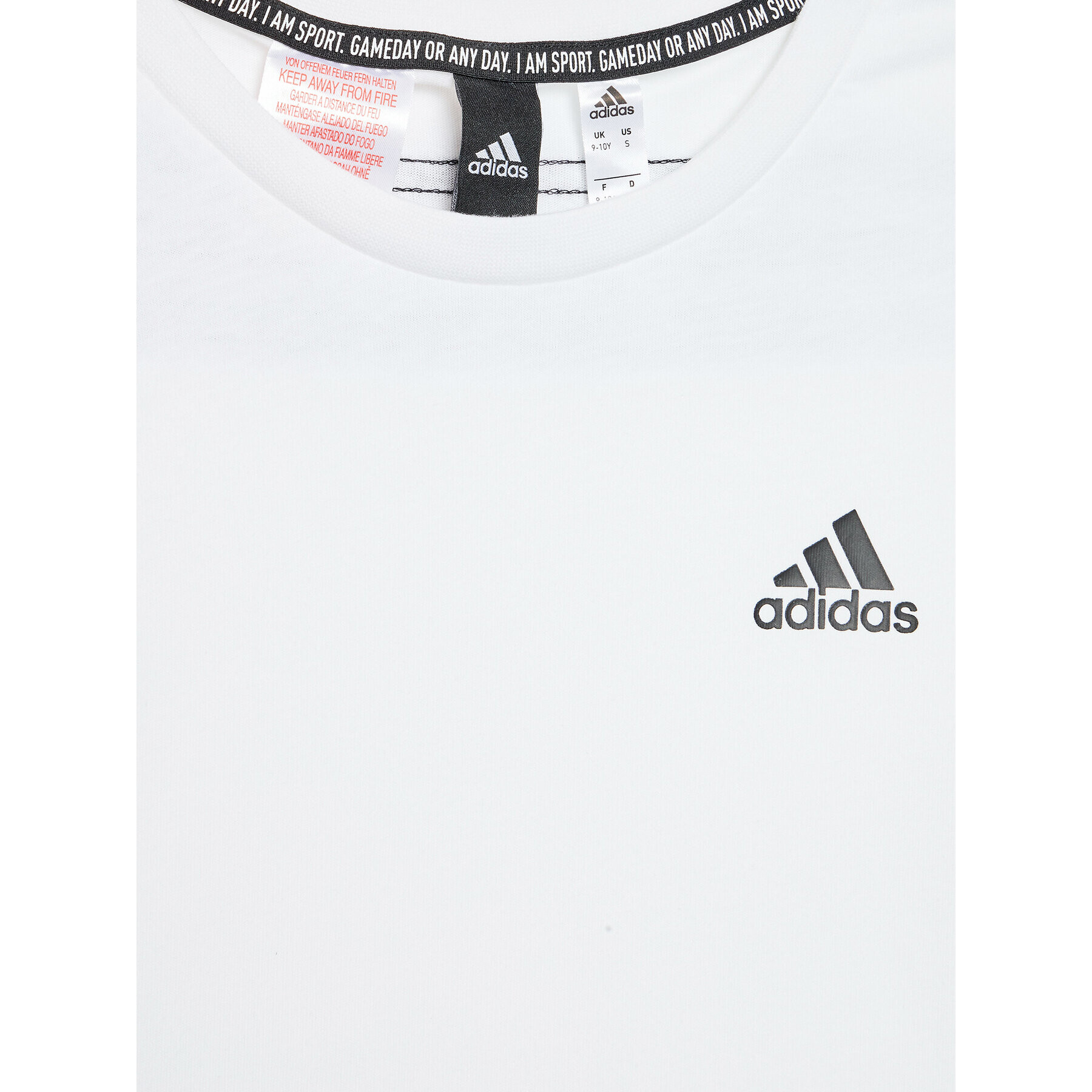 adidas T-Shirt Future Icons Sport 3-Stripes HB0020 Bílá Loose Fit - Pepit.cz