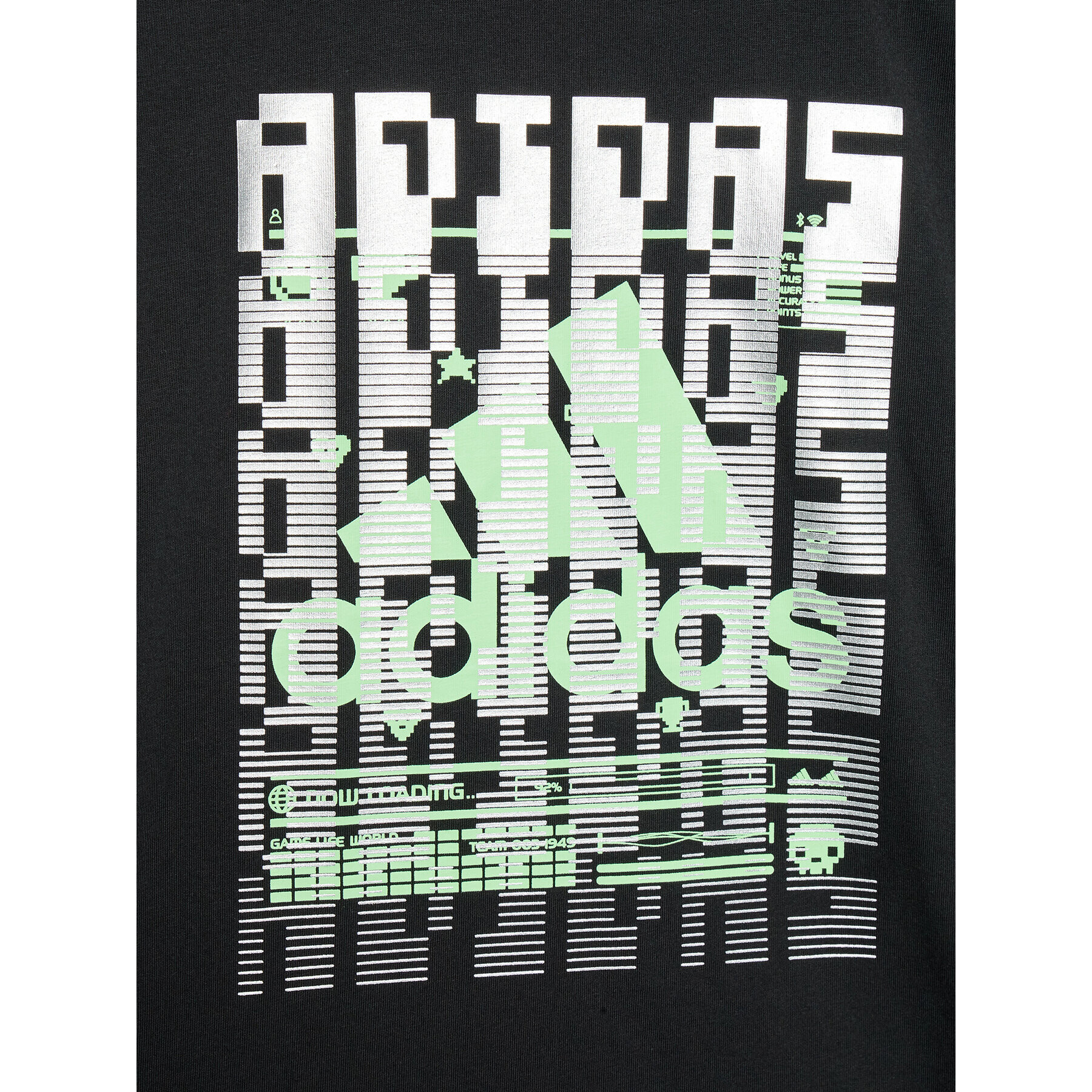 adidas T-Shirt Gaming Graphic HL1622 Černá Regular Fit - Pepit.cz