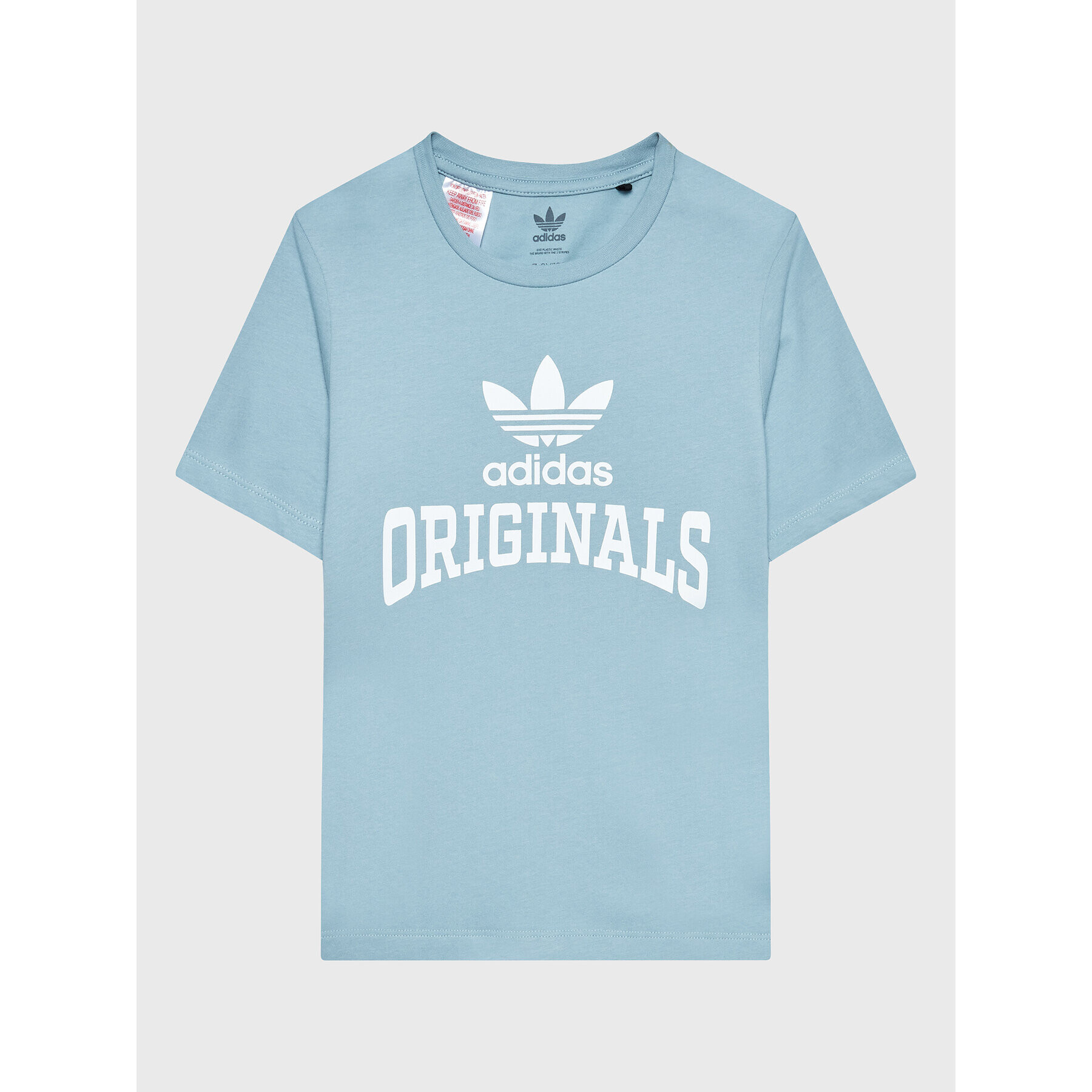 adidas T-Shirt Graphic HL6872 Modrá Relaxed Fit - Pepit.cz