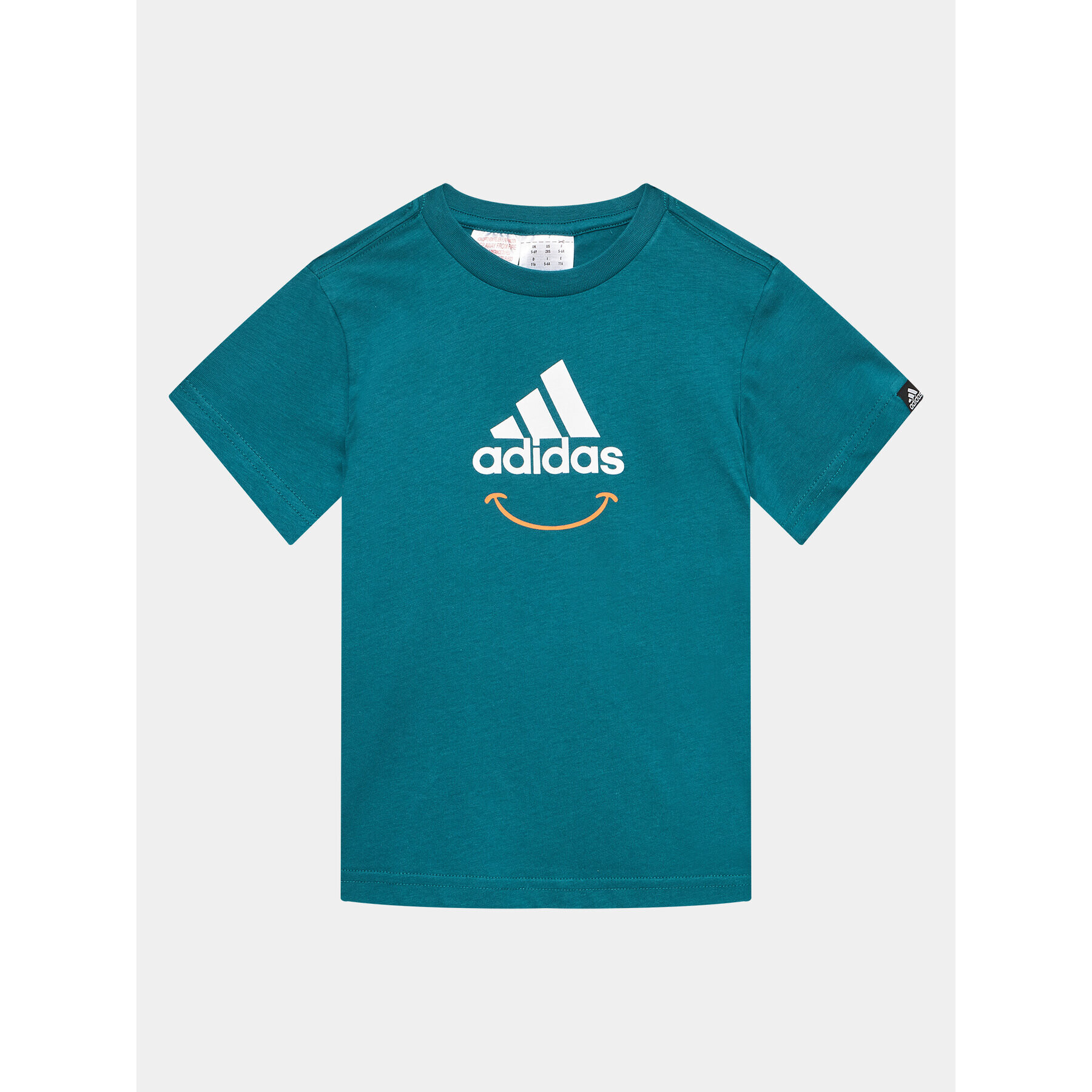 adidas T-Shirt HR8140 Tyrkysová - Pepit.cz