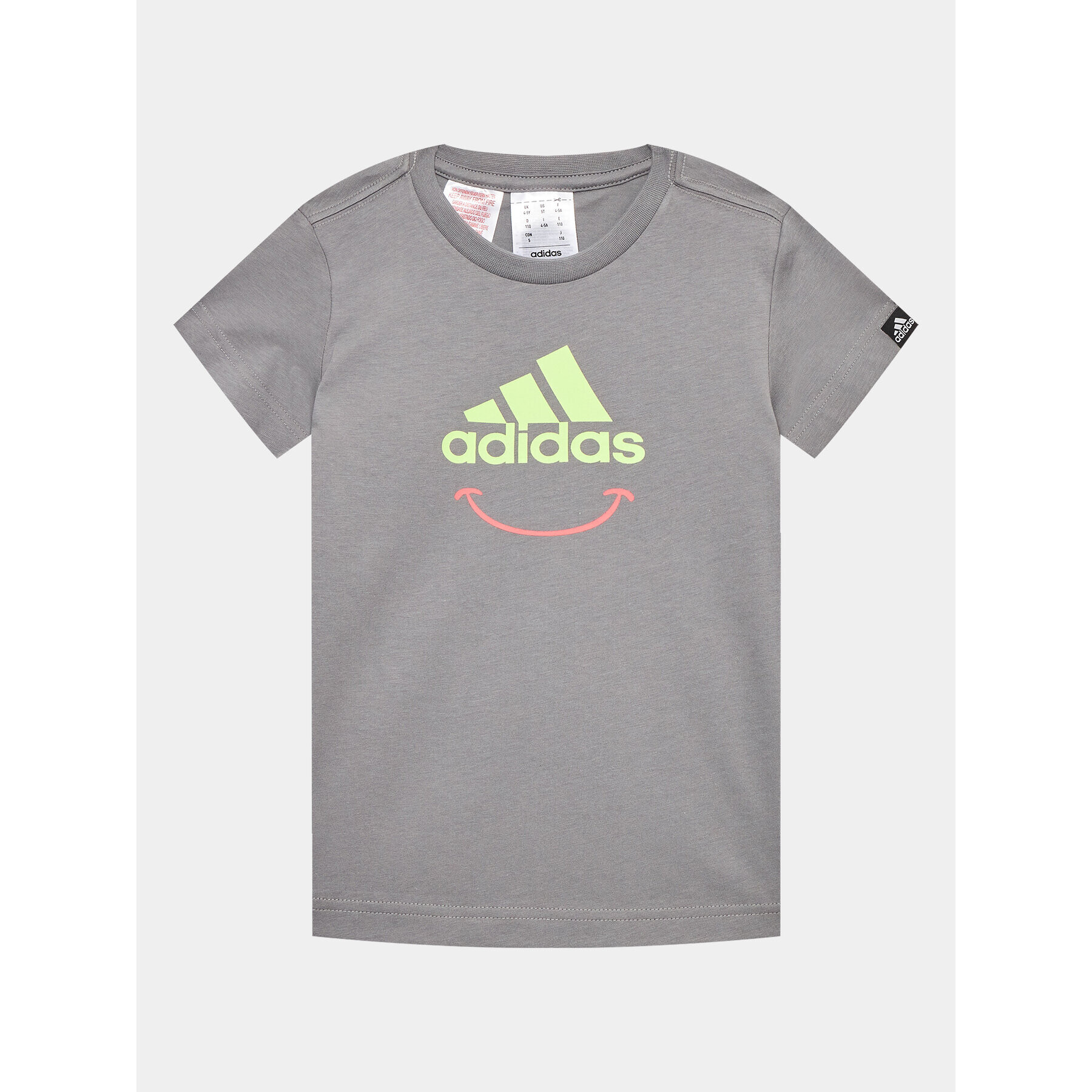 adidas T-Shirt HR8141 Šedá - Pepit.cz