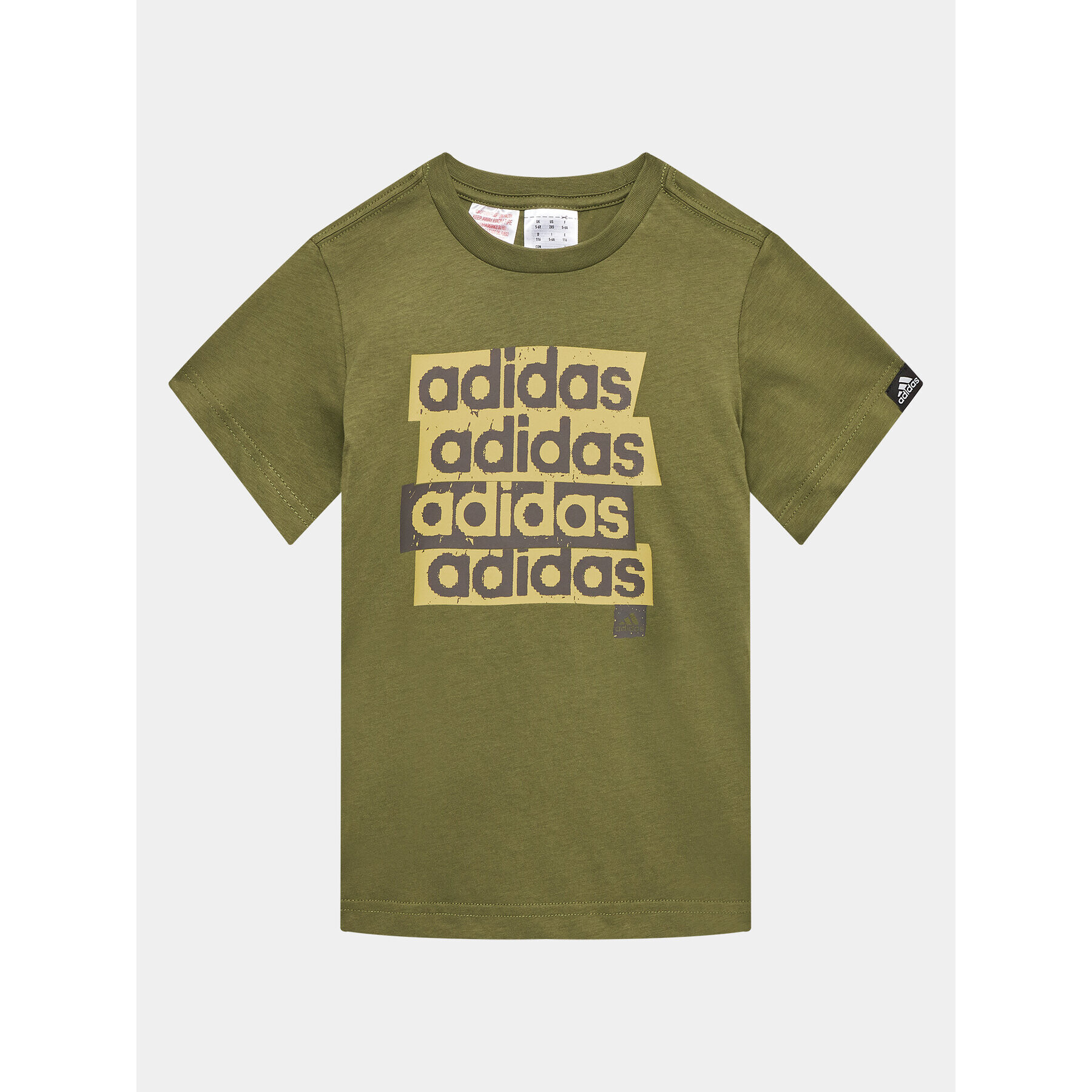 adidas T-Shirt HR8145 Zelená - Pepit.cz