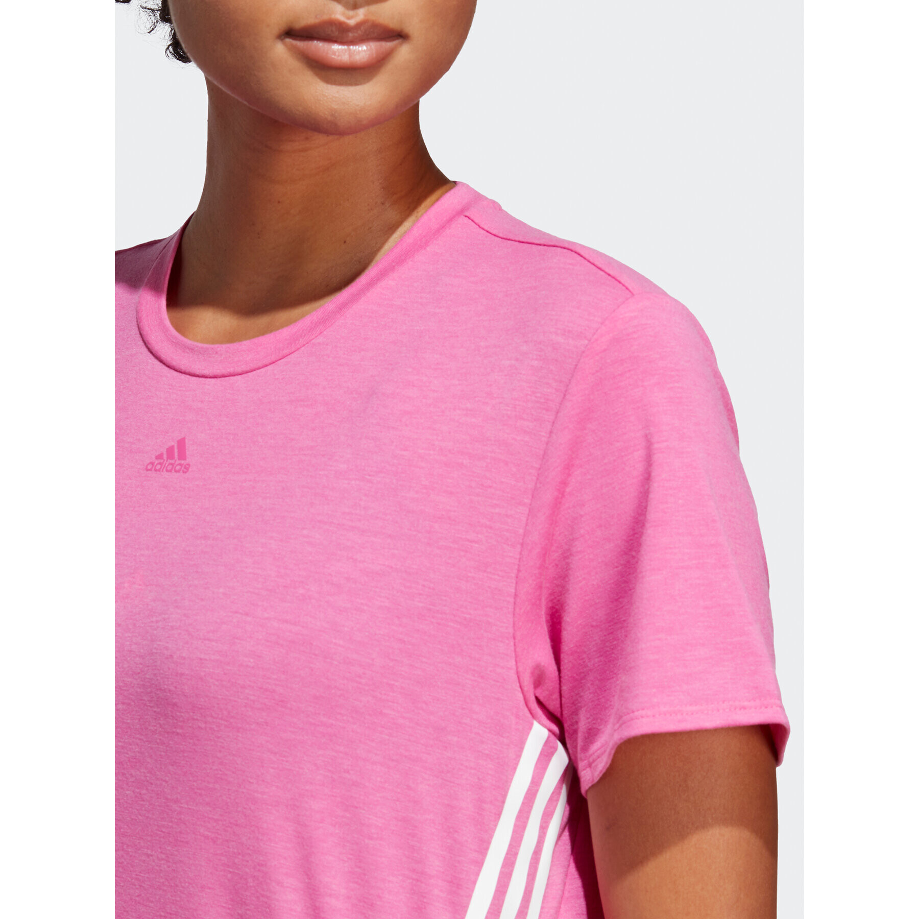 adidas T-Shirt HS2356 Růžová Regular Fit - Pepit.cz