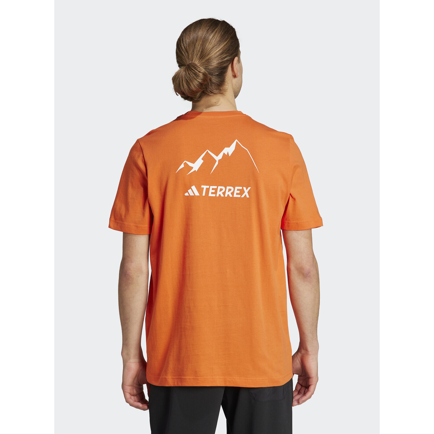 adidas T-Shirt IL5067 Oranžová Regular Fit - Pepit.cz