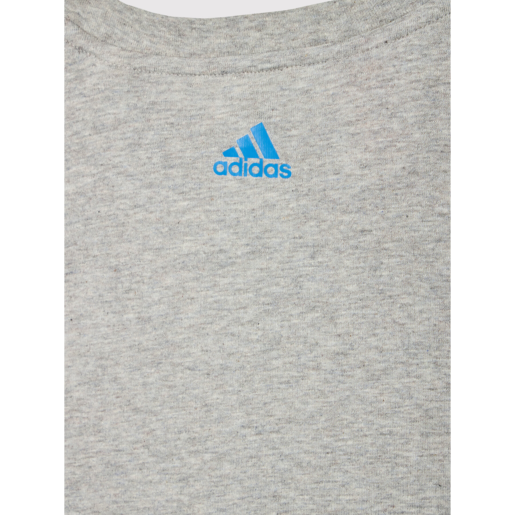 adidas T-Shirt Lin HE9272 Šedá Regular Fit - Pepit.cz