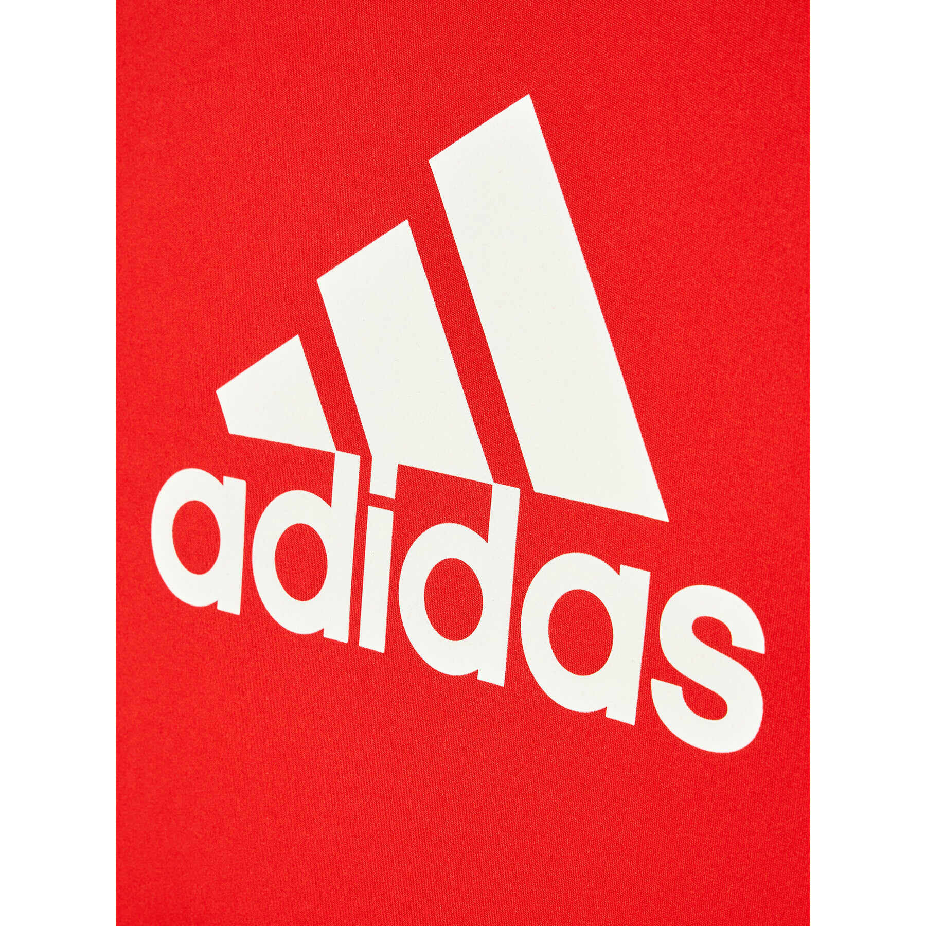 adidas T-Shirt Logo GN1477 Červená Regular Fit - Pepit.cz